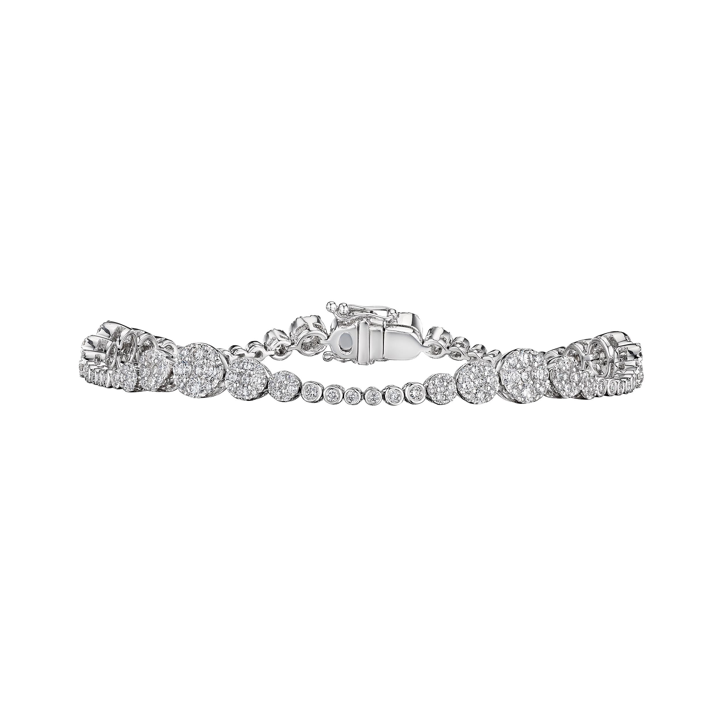 Celestial Radiance Tennis Bracelet, 3.15 CT - Bracelets - Leviev