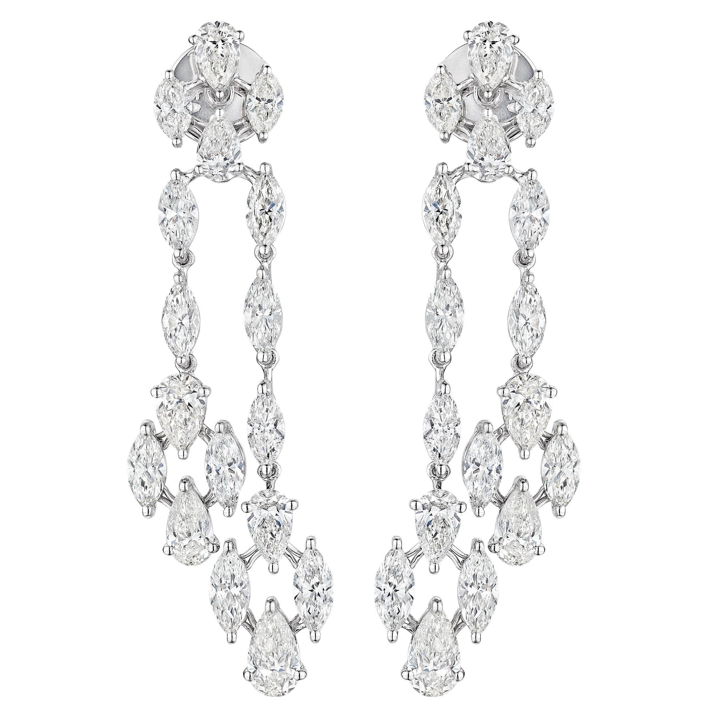 Ethereal Cascade Earrings - Leviev