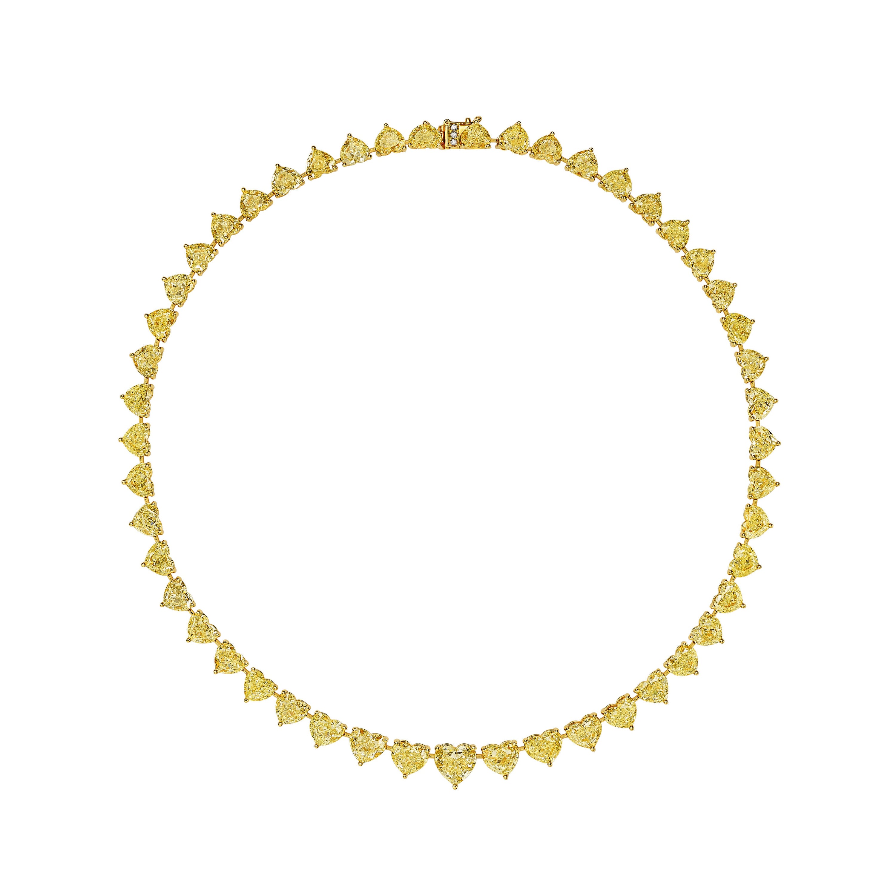 ‘Golden Elysium’ Radiant Link Diamond Necklace - Leviev