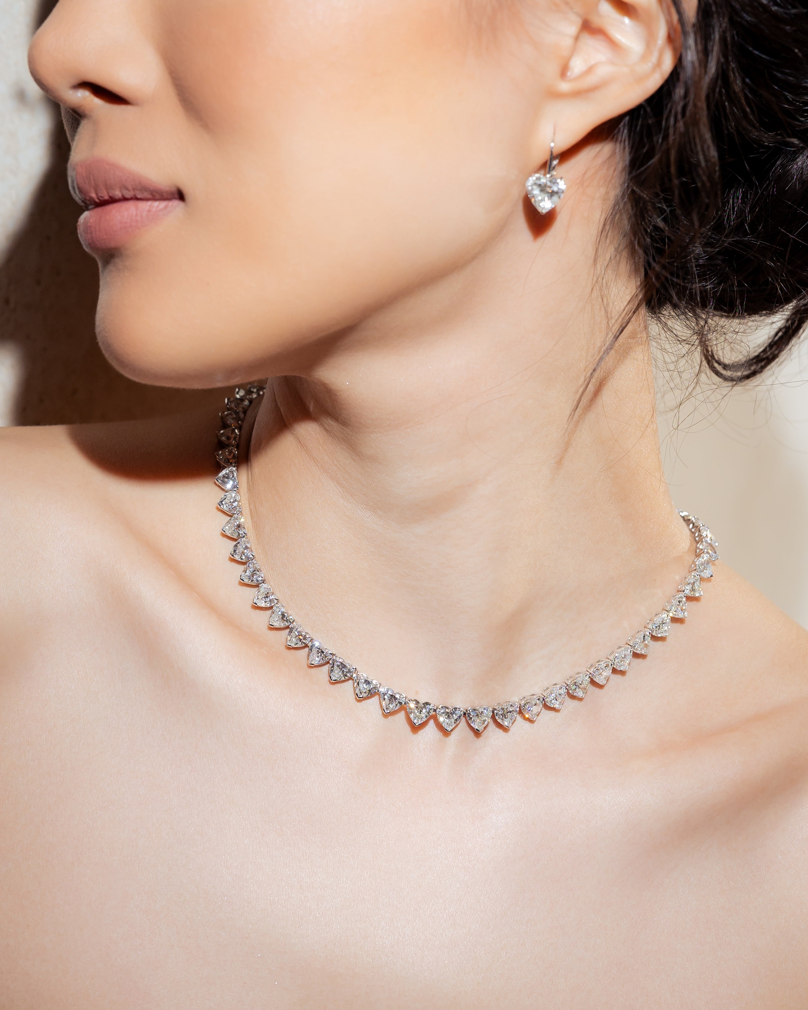 Luminous Heart Diamond Necklace - Necklaces - Leviev