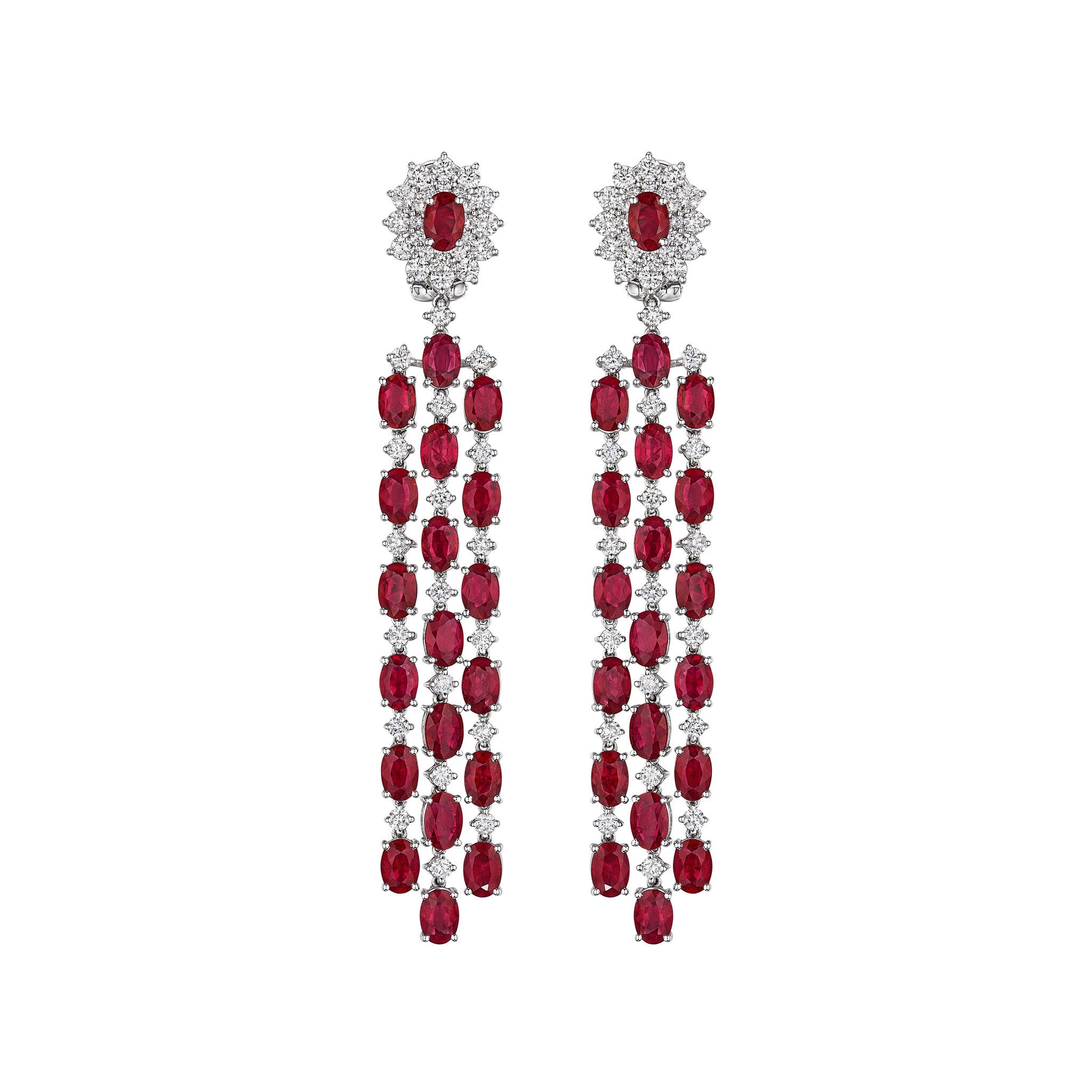 'Lunar Éclat' Marquise Diamond Earrings - Earrings - Leviev