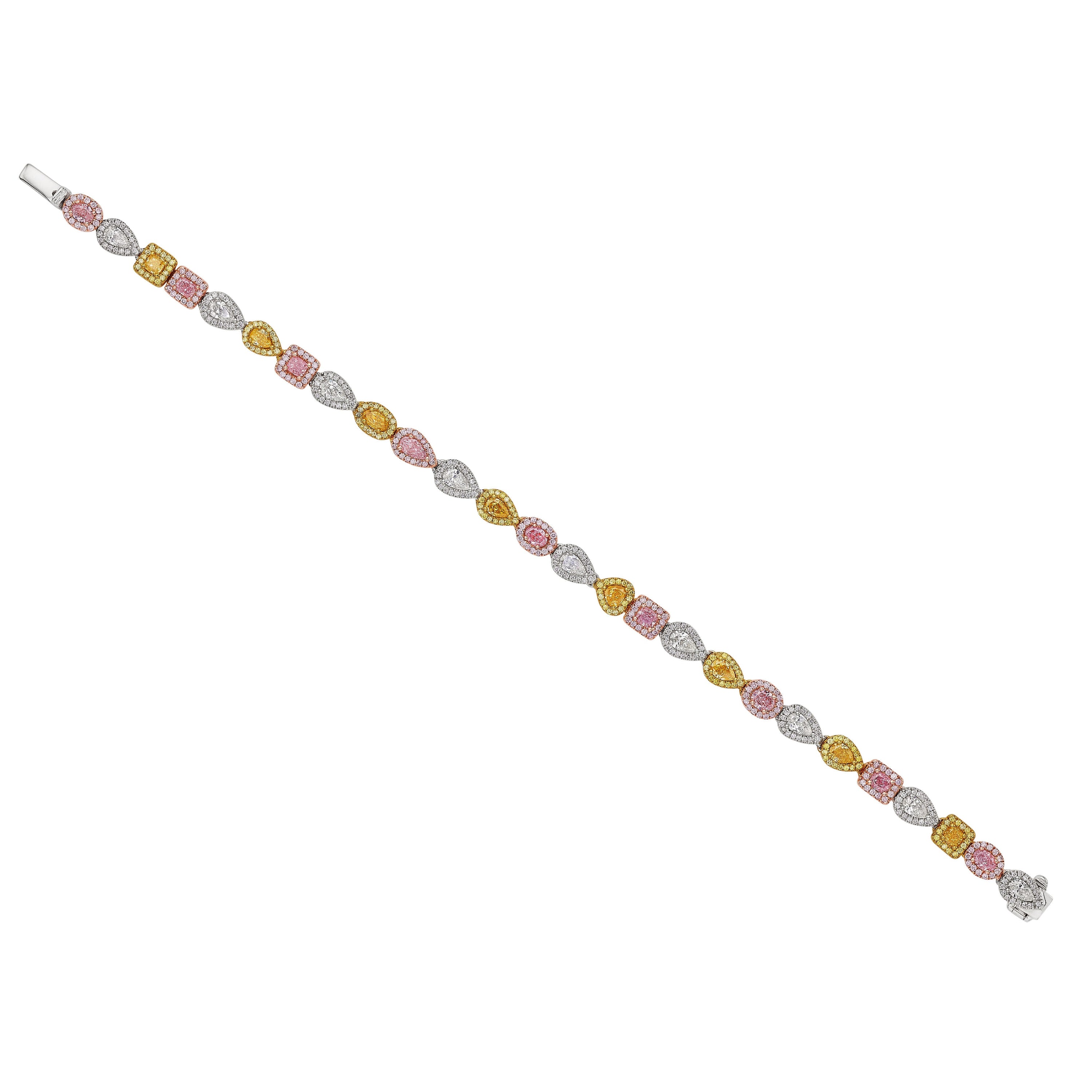 ‘Starlit Reverie’ Fancy Diamond Bracelet - Leviev