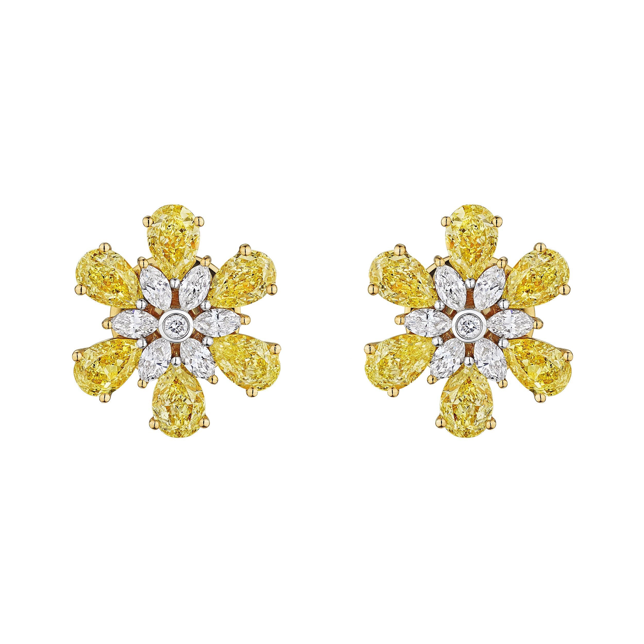 Sunlit Blossom Earrings - Leviev