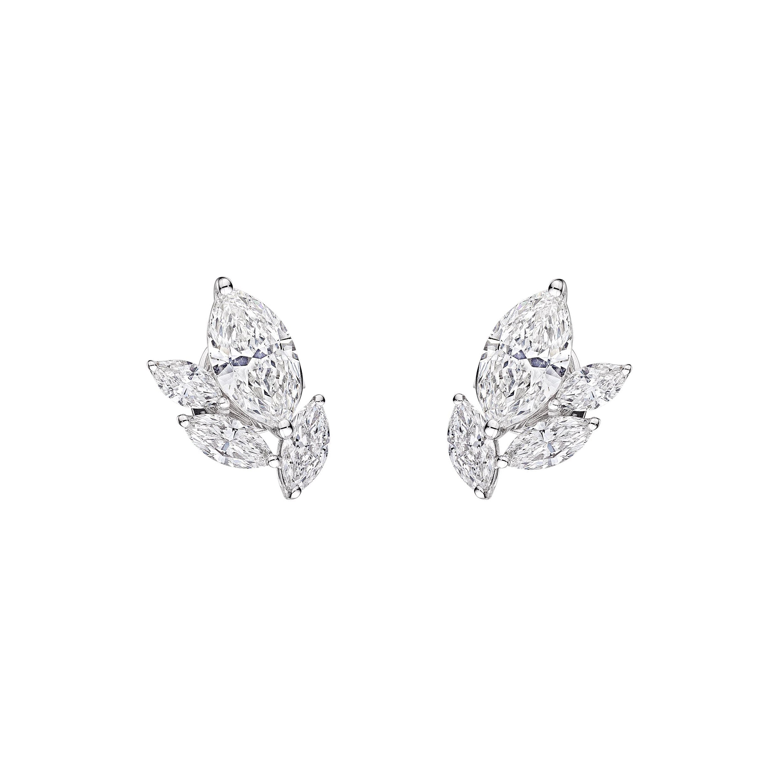 The Serenity Marquise Diamond Earrings - Leviev