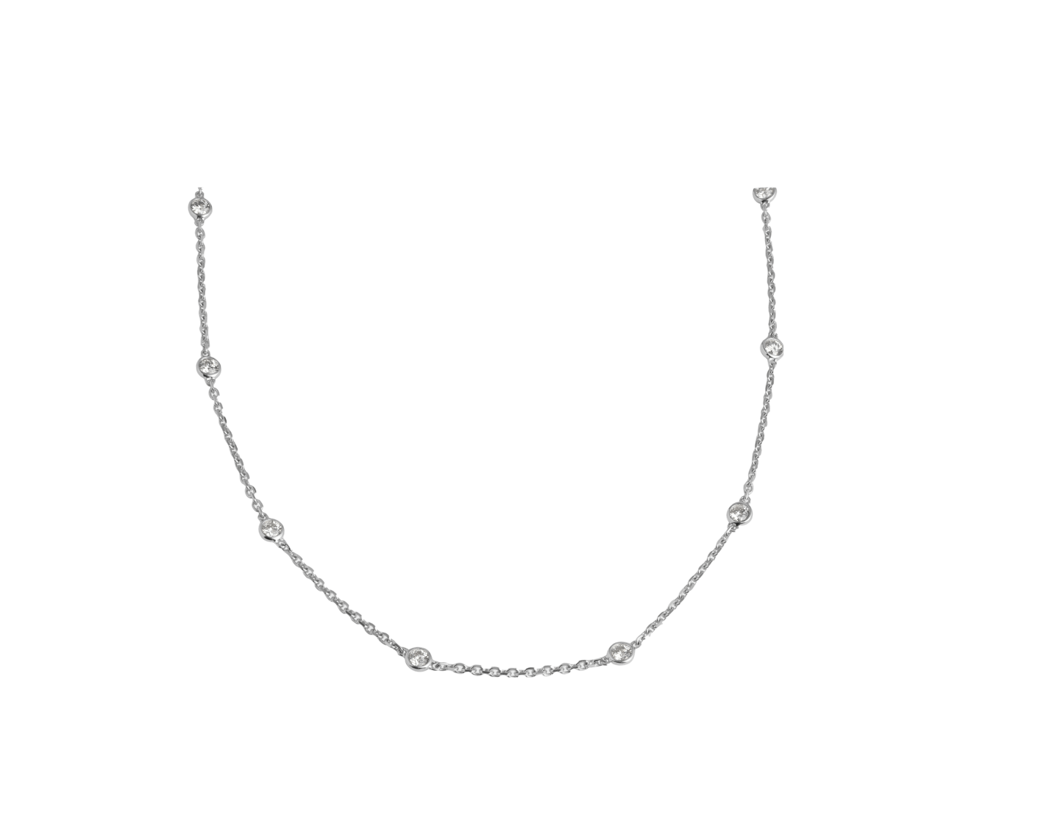 Diamond By The Yard Necklace - Necklaces - Leviev Diamonds
