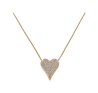 Diamond Heart Gold Necklace - Necklaces - Leviev Diamonds