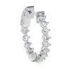 Diamond Hoop Earrings, 1.00 CT - Earrings - Leviev Diamonds