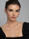 Diamond Pave Hoop Earrings - Earrings - Leviev Diamonds