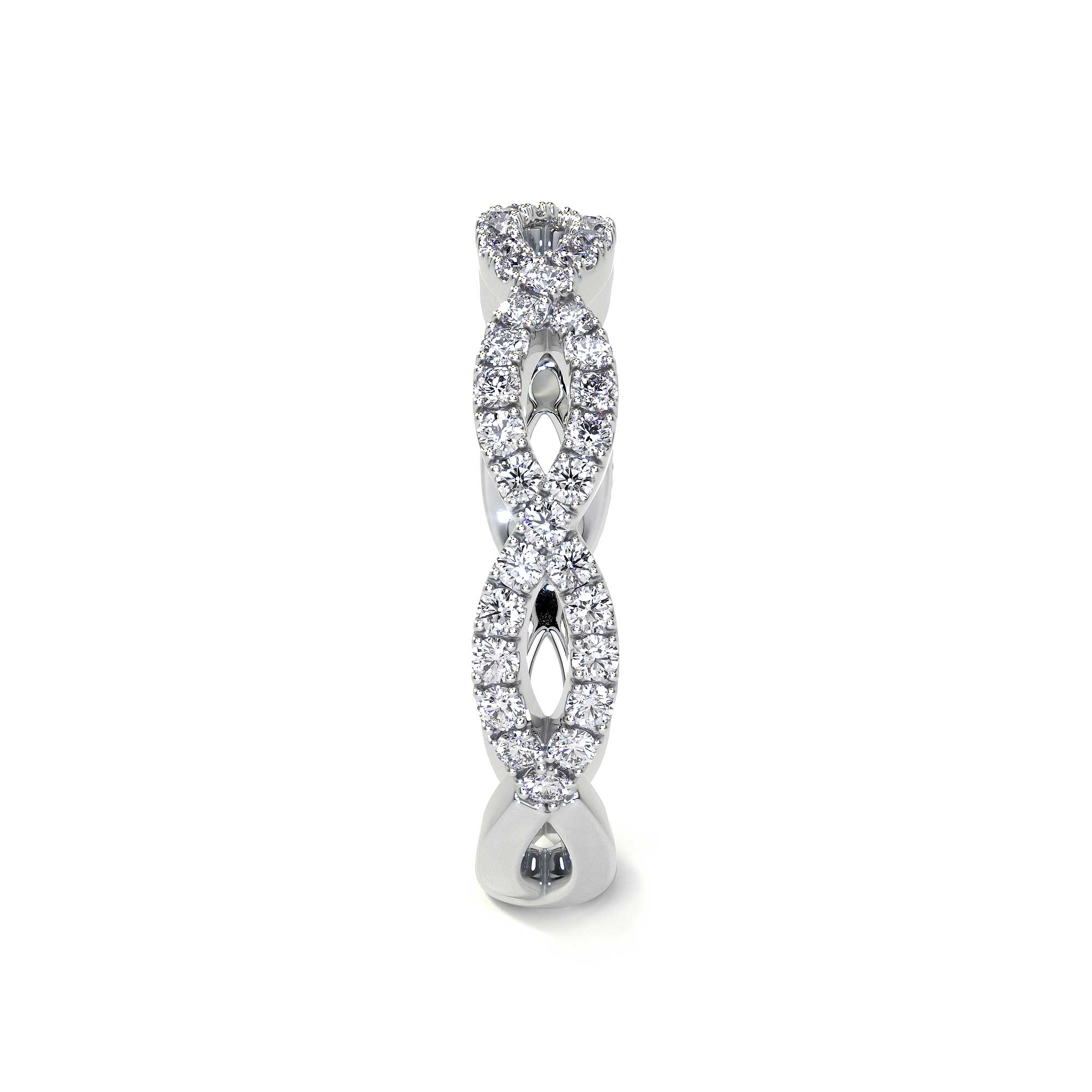 Diamond Pave Ring - Rings - Leviev Diamonds