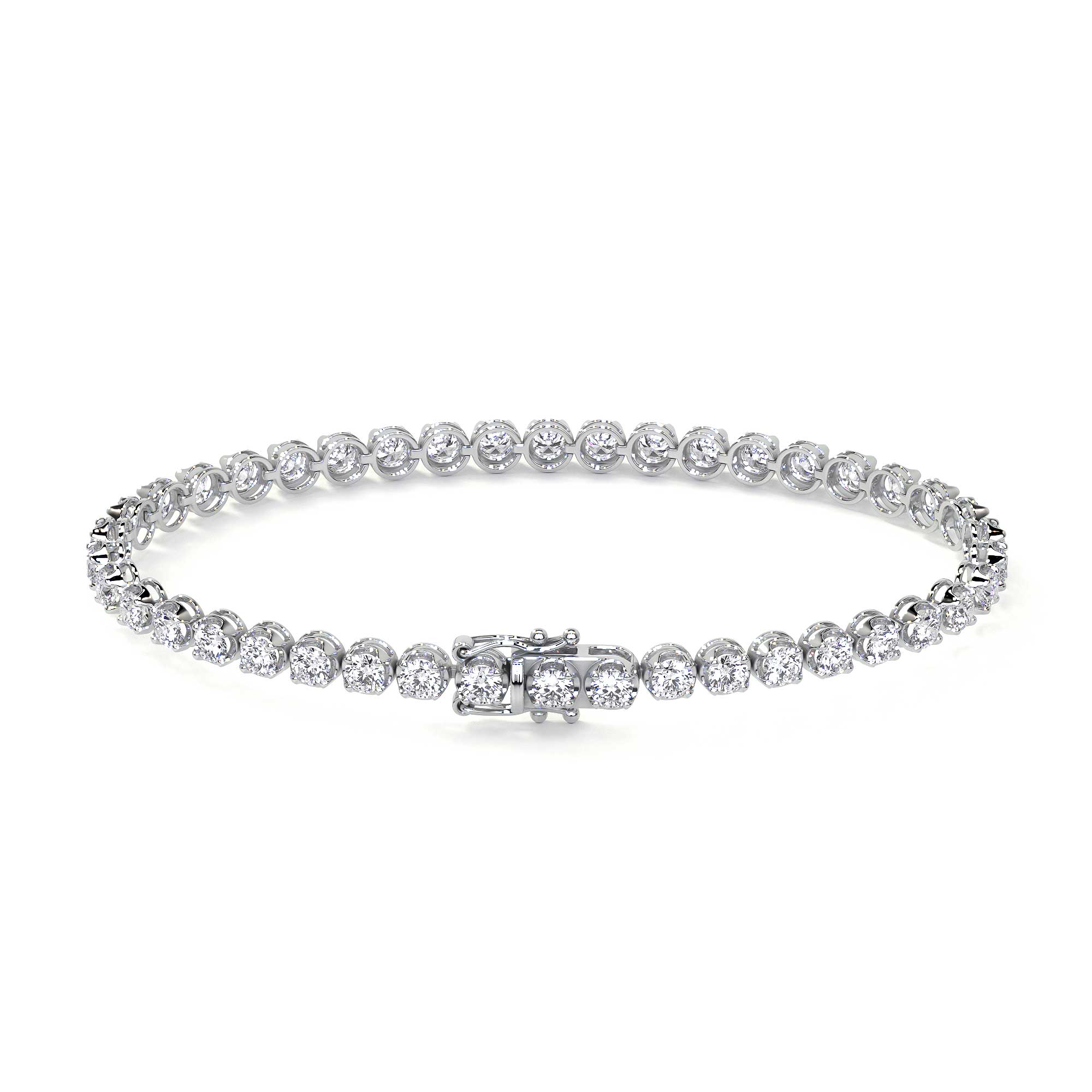 Diamond Tennis Bracelet - Bracelets - Leviev Diamonds