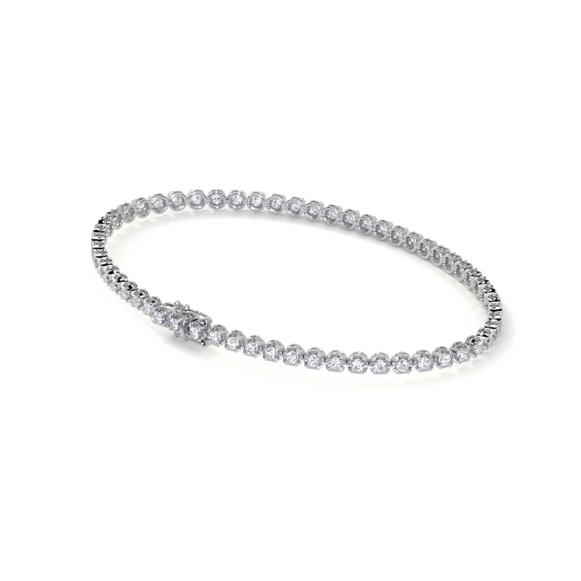 Diamond Tennis Bracelet - Bracelets - Leviev Diamonds