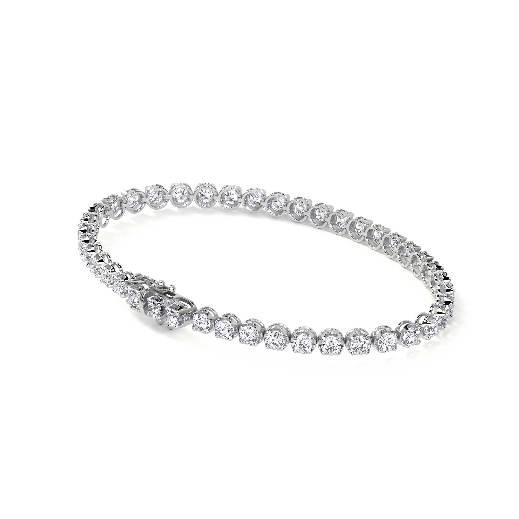 Diamond Tennis Bracelet - Bracelets - Leviev Diamonds