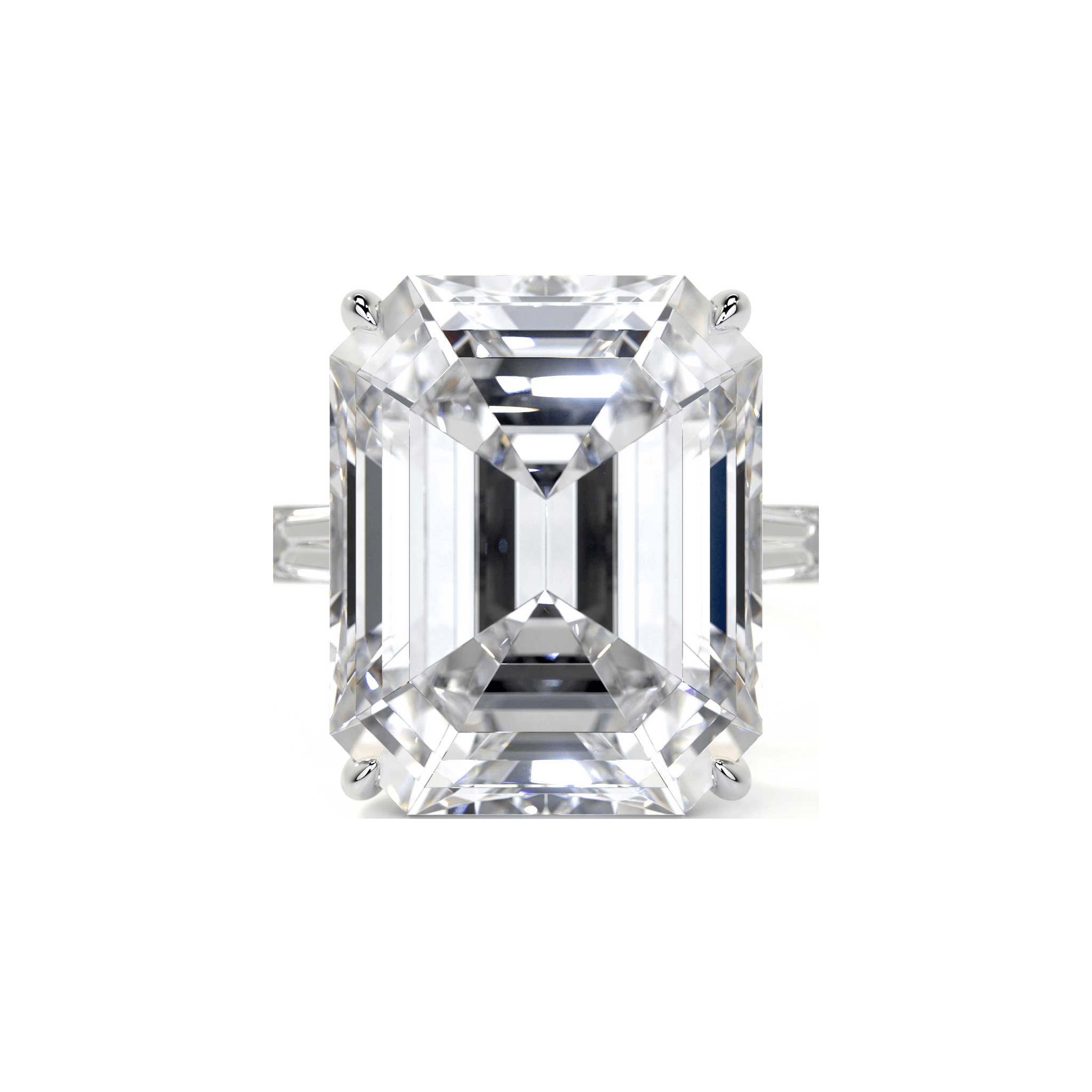 Emerald Cut Diamond Ring 19 CT Leviev Diamonds