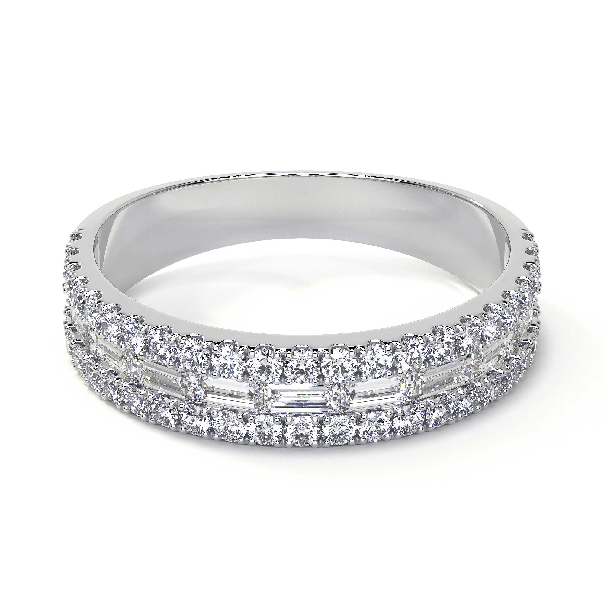 Mixed Shape Diamond Ring - Rings - Leviev Diamonds
