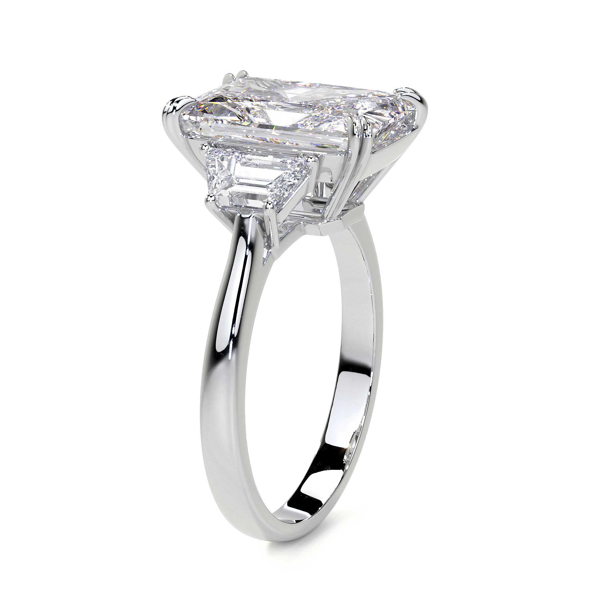 Radiant Cut Diamond Ring, 5 CT - Rings - Leviev Diamonds