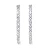Round Diamond Hoop Earrings, 2.15 CT - Earrings - Leviev Diamonds