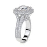 Square Emerald Cut Diamond Ring, 4 CT - Rings - Leviev Diamonds