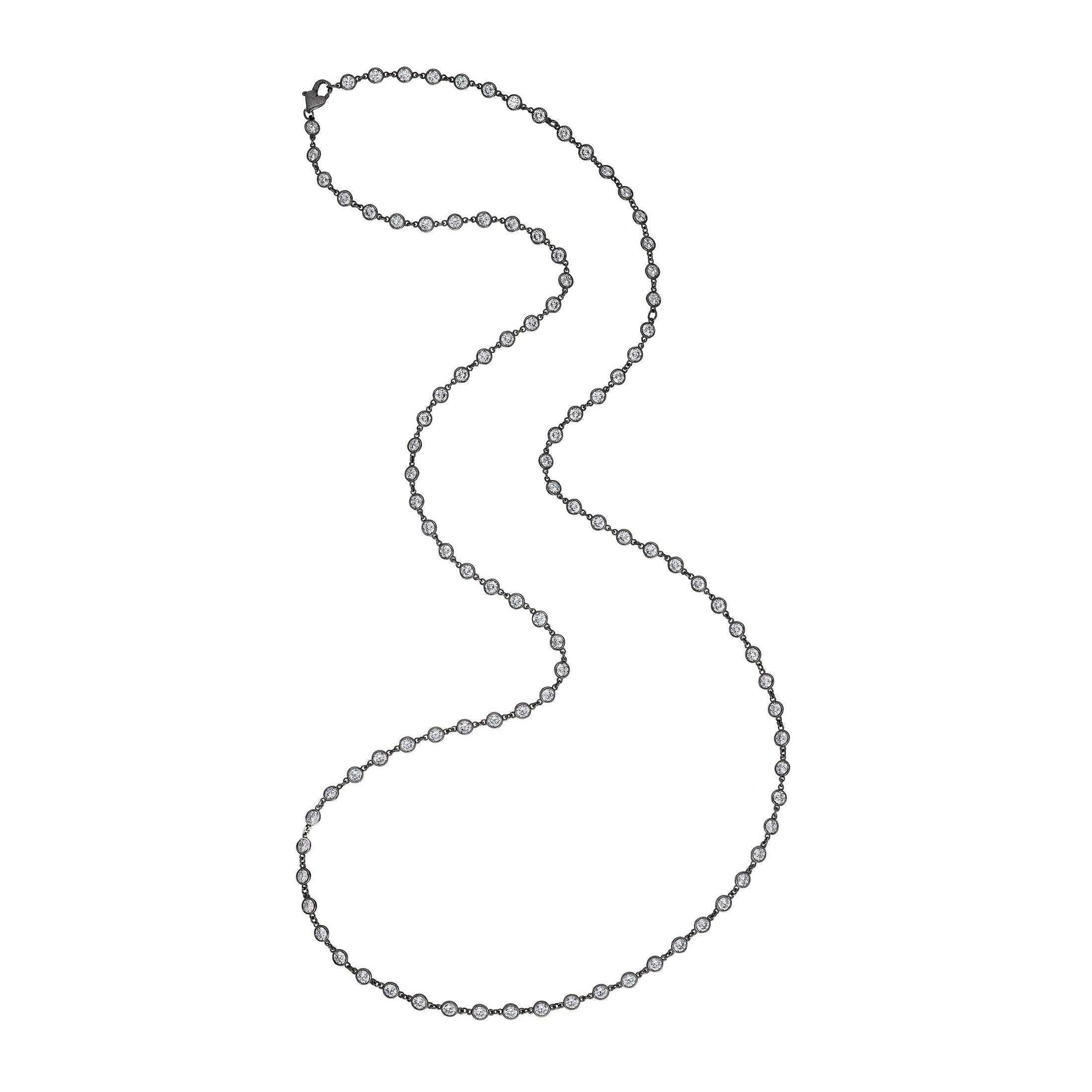 '101' Diamond by the Yard Necklace, 25 CT Leviev Necklaces Necklaces Leviev 