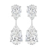 Leviev 'Pair of Pears' Diamond Earrings Platinum G PS Diamonds Earrings EAR-119