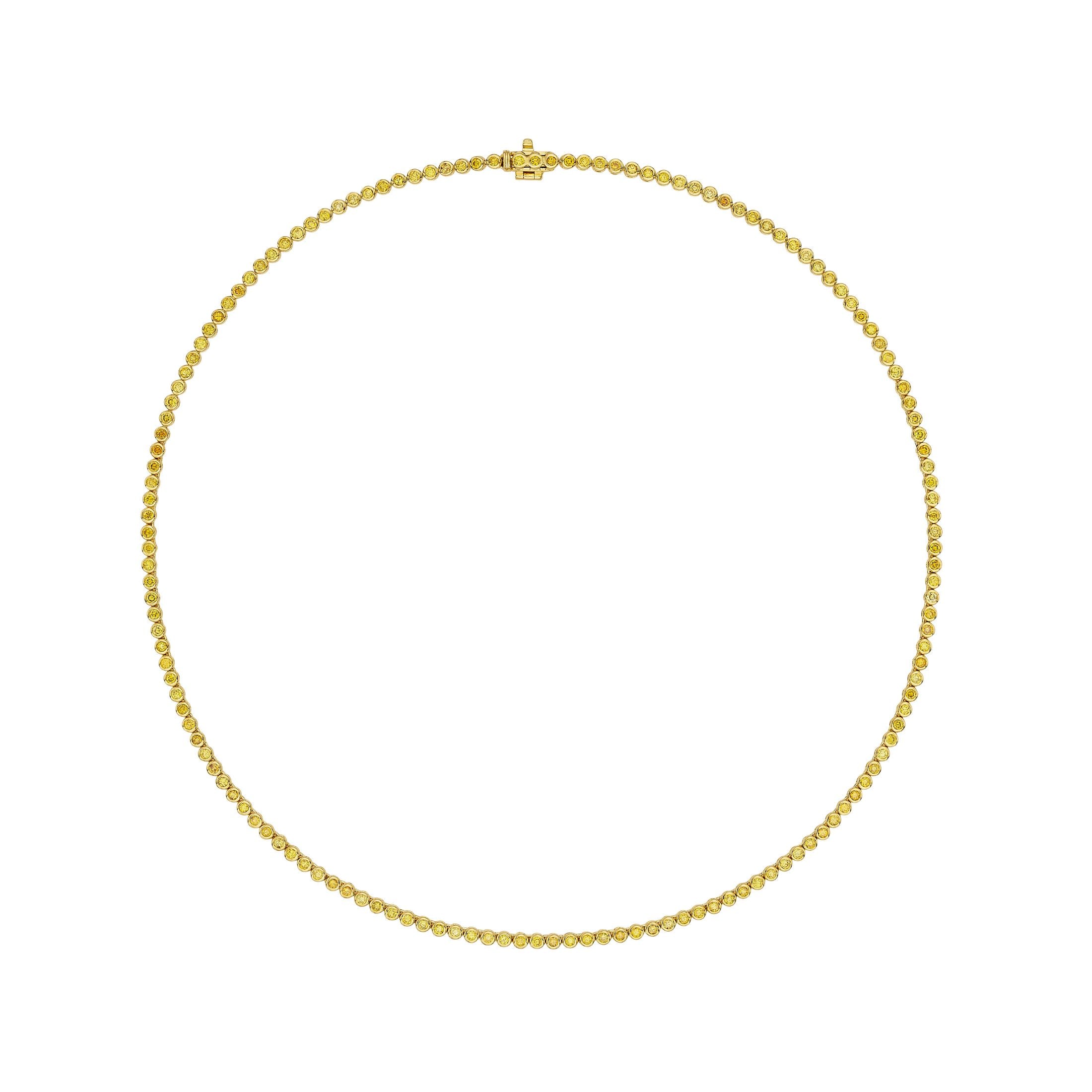 Aria 3.34 Vivid Yellow Diamond Necklace in 18K Gold Leviev Necklaces 18K, 18k Gold, 18k Gold Necklace, Aria Diamond Necklace, Aria Necklace, Colored Diamond Necklace, Diamond Necklace, Everyday Necklace, Layered Necklace, Layering Necklace, Leviev, Leviev Necklace, Natural Diamond Necklace, Necklaces, Vivid Yellow, Vivid Yellow Diamond, Vivid Yellow Diamond Necklace, Women's Necklace, Yellow, Yellow Diamonds, Yellow Gold, Yellow Gold & Diamond, Yellow Gold Necklace Leviev 