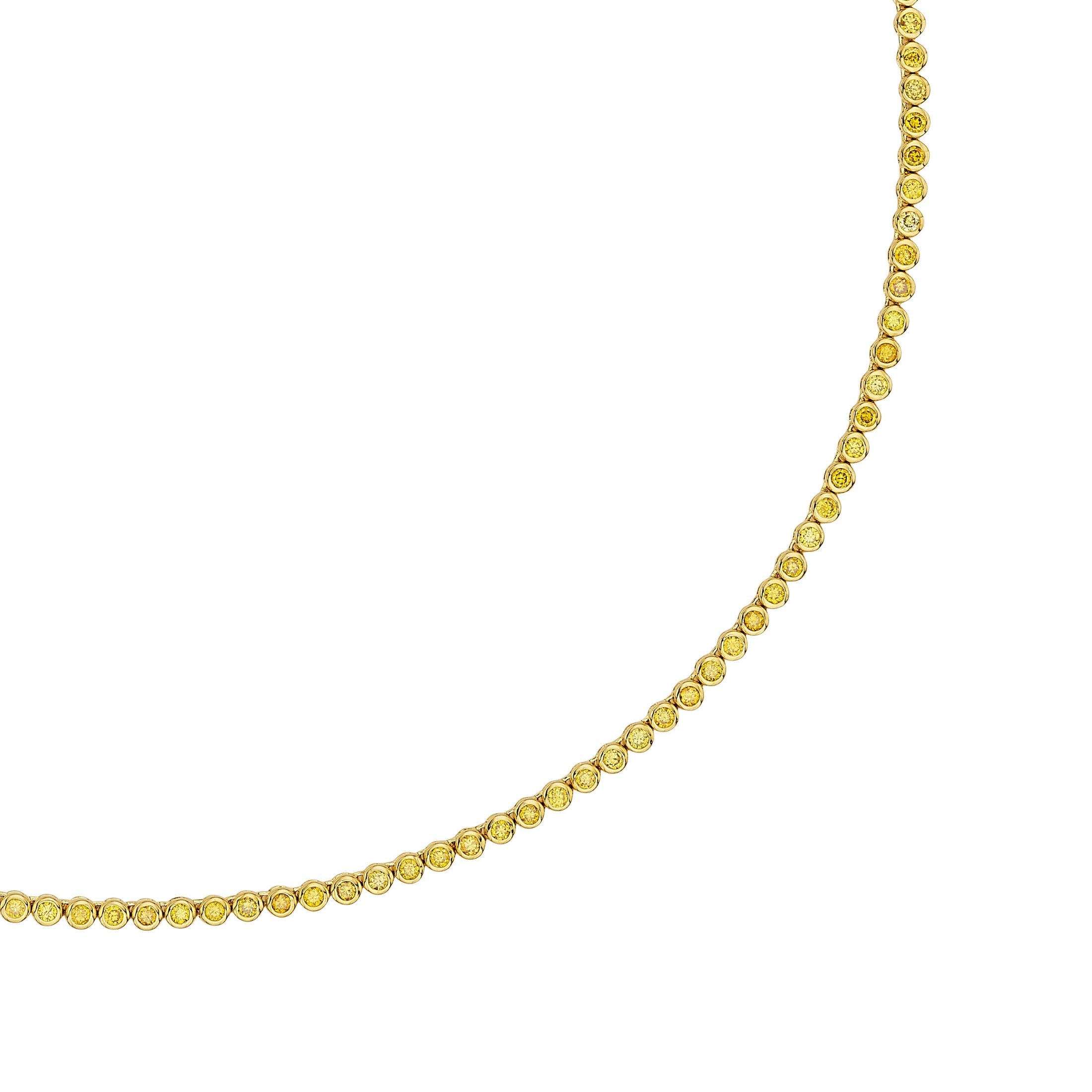 Aria 3.34 Vivid Yellow Diamond Necklace in 18K Gold Leviev Necklaces 18K, 18k Gold, 18k Gold Necklace, Aria Diamond Necklace, Aria Necklace, Colored Diamond Necklace, Diamond Necklace, Everyday Necklace, Layered Necklace, Layering Necklace, Leviev, Leviev Necklace, Natural Diamond Necklace, Necklaces, Vivid Yellow, Vivid Yellow Diamond, Vivid Yellow Diamond Necklace, Women's Necklace, Yellow, Yellow Diamonds, Yellow Gold, Yellow Gold & Diamond, Yellow Gold Necklace Leviev 