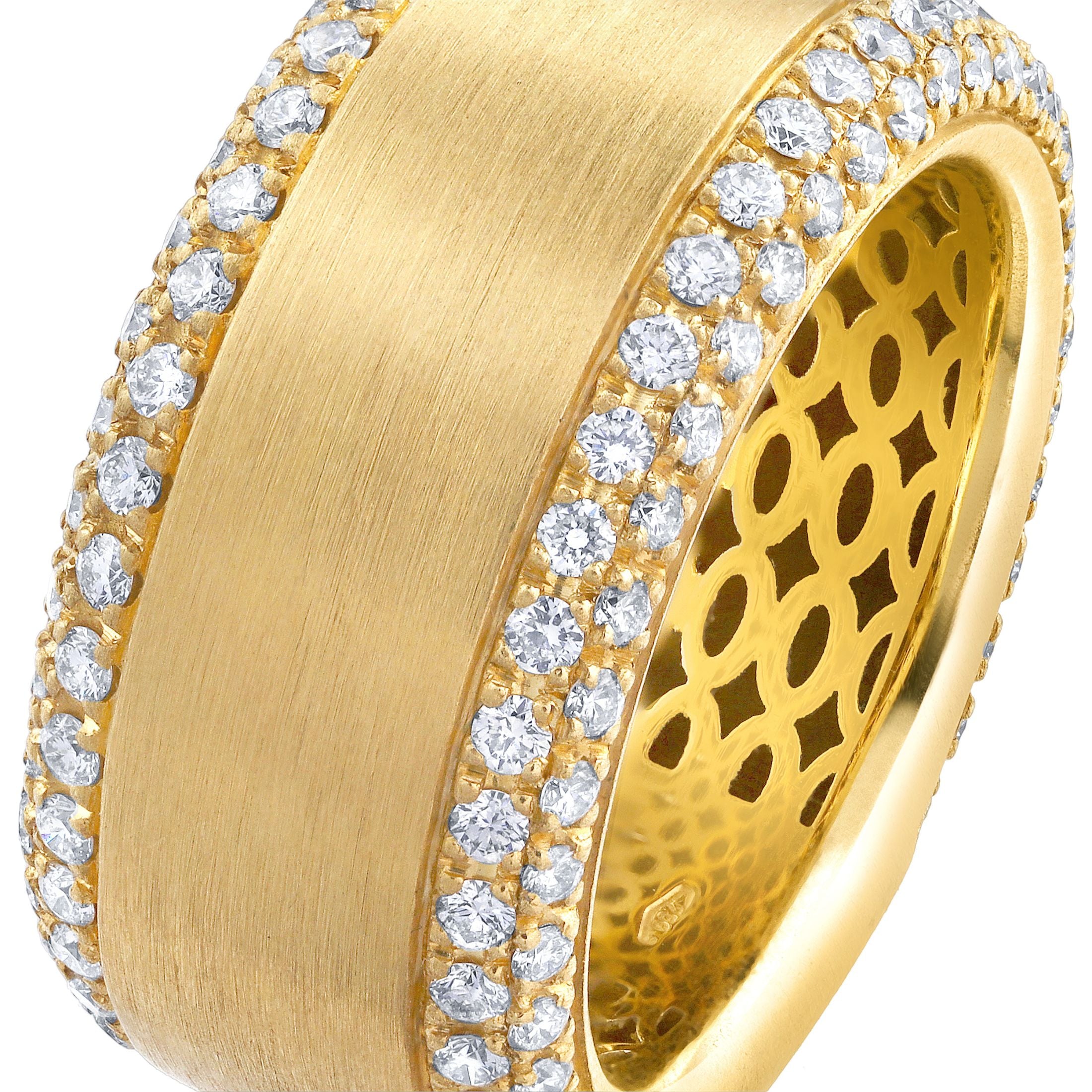 Astor 1.25 Carat Diamond Band in 18K Gold