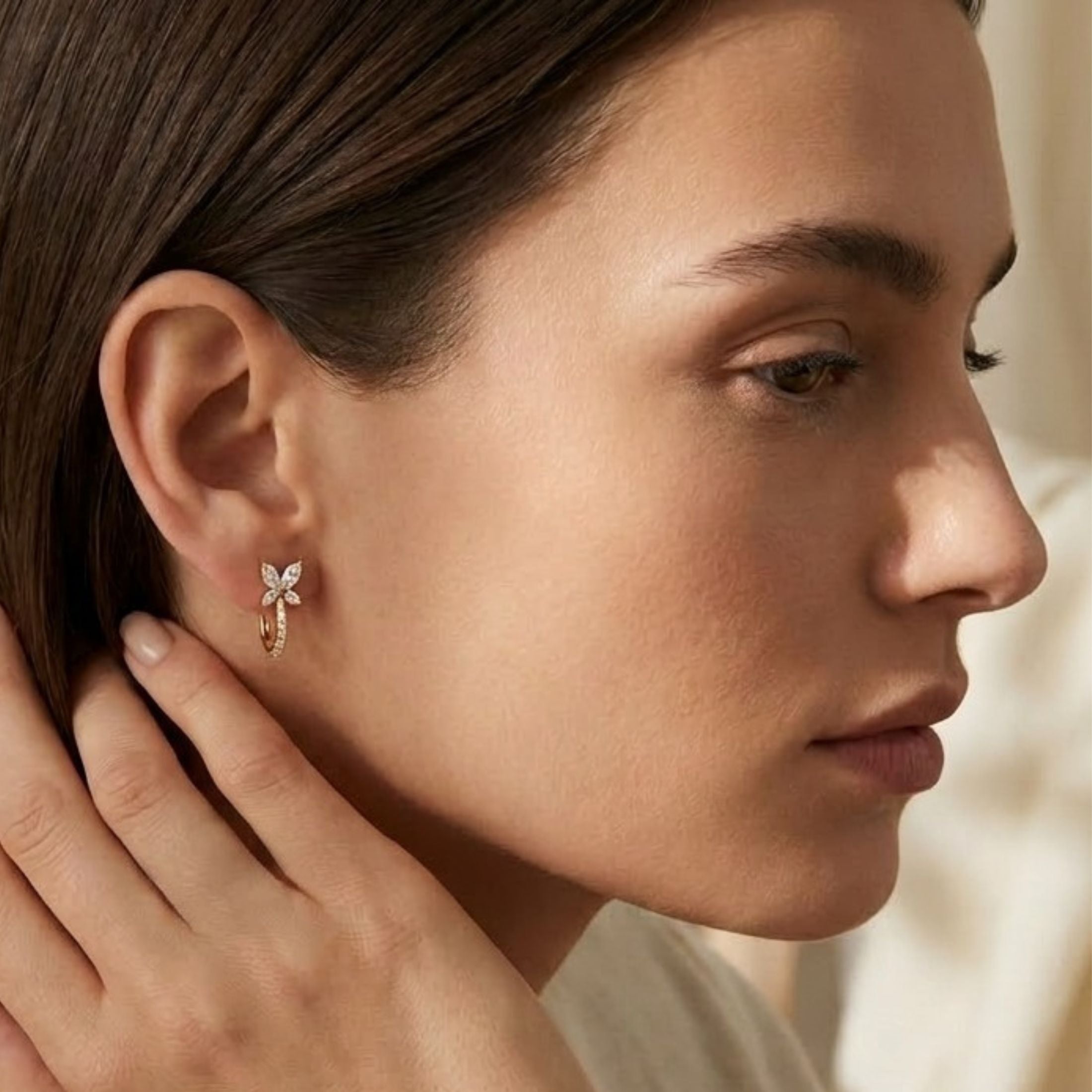 Butterfly .85 Carat Cuff Earrings in 18K Gold Leviev Earrings 18k Gold Earrings, 18k White Gold Earrings, Butterfly, Butterfly Cuff Earring, Butterfly Earrings, Butterfly Hoop Earring, Butterfly Jewelry, Cuff Earring, Earrings, Everyday Earrings, Leviev, Leviev Earrings, Leviev Signature, Natural Diamond Earrings, White Gold & Diamond Earrings, White Gold Earrings, Women's Earrings Leviev 