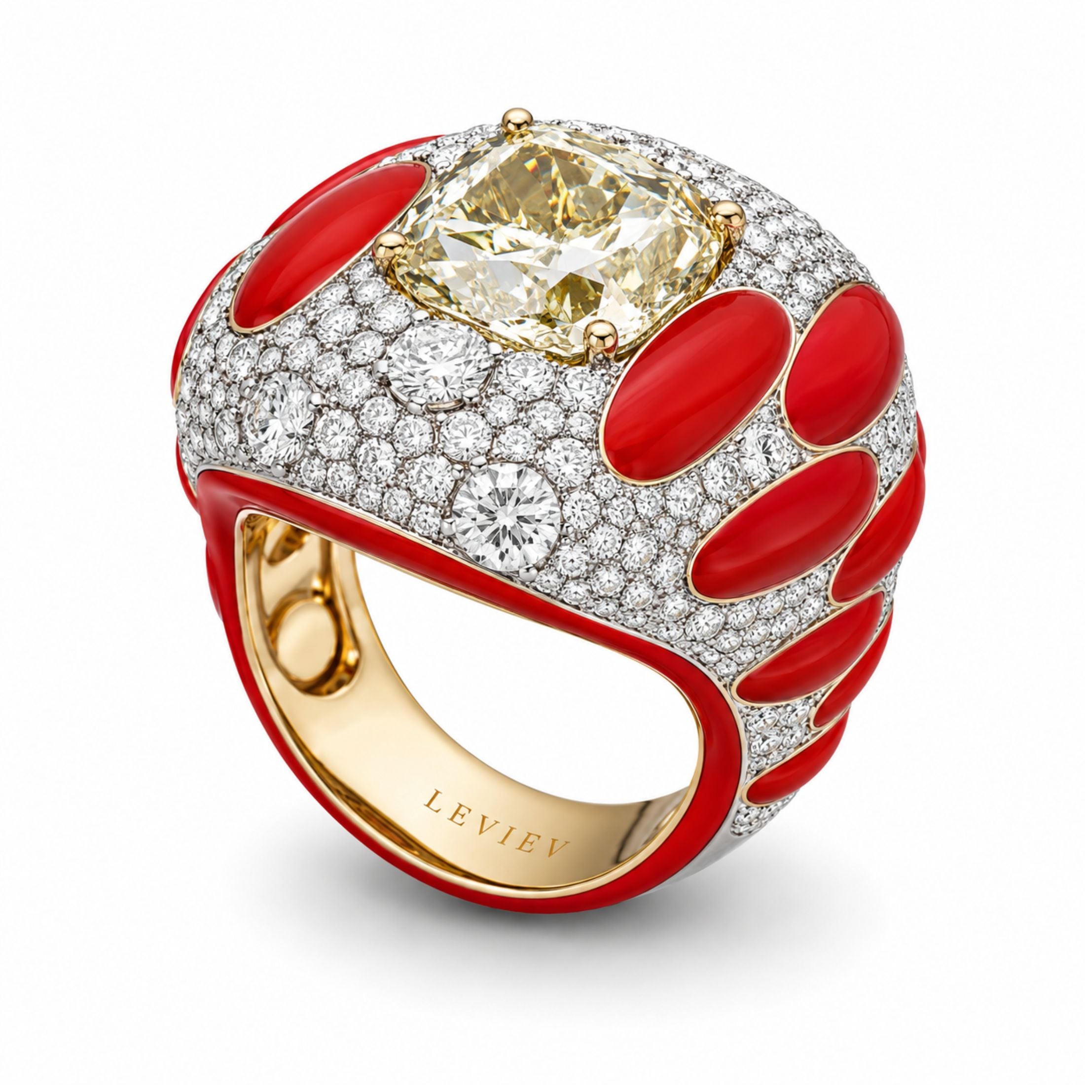 Carmesí 11.90 Carat Diamond Ring in 18K Gold