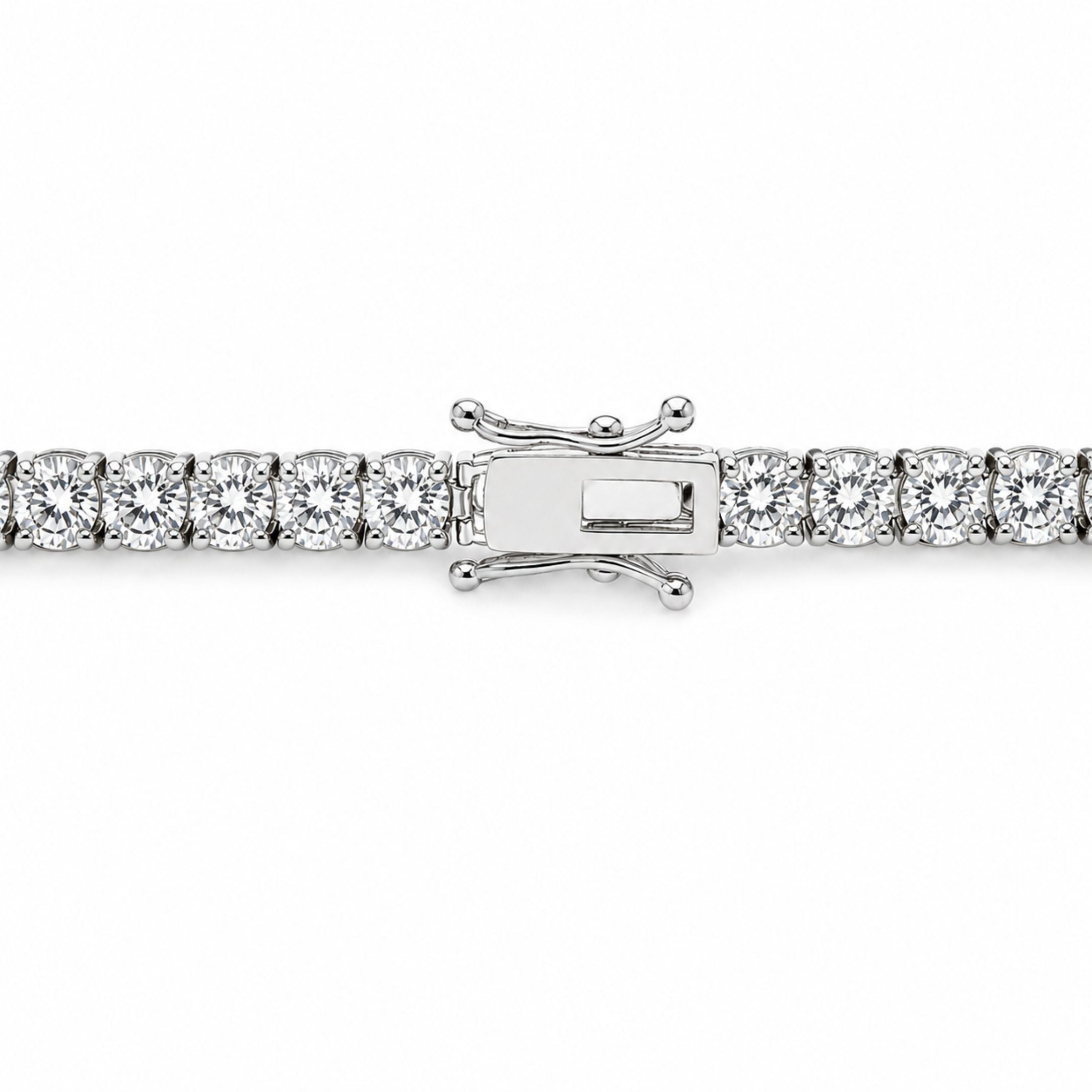 Castellina 9.84 Carat Diamond Tennis Bracelet in 18K Gold