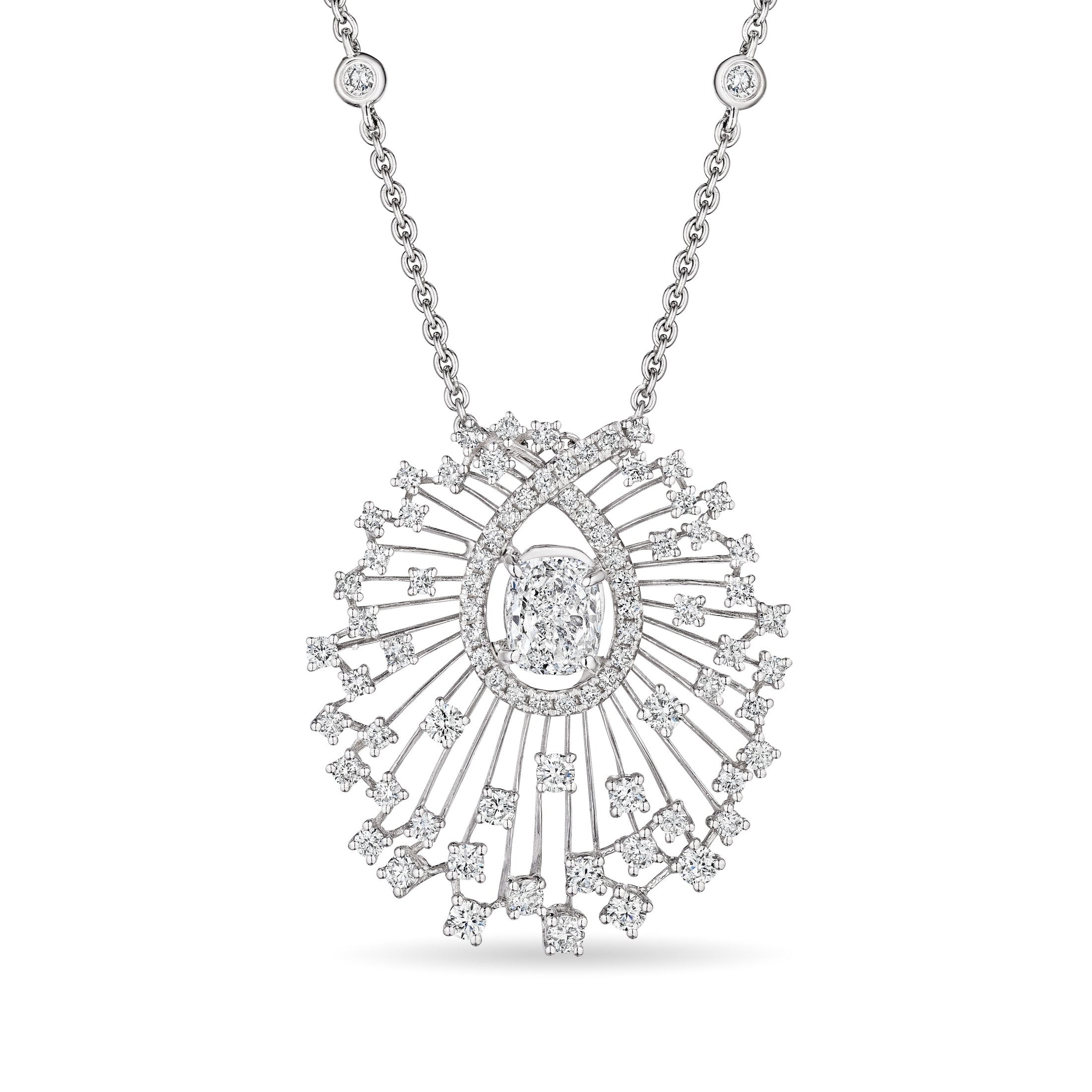 'Celestial Radiance' Pendant, 3 CT Leviev Necklaces Necklaces Leviev 