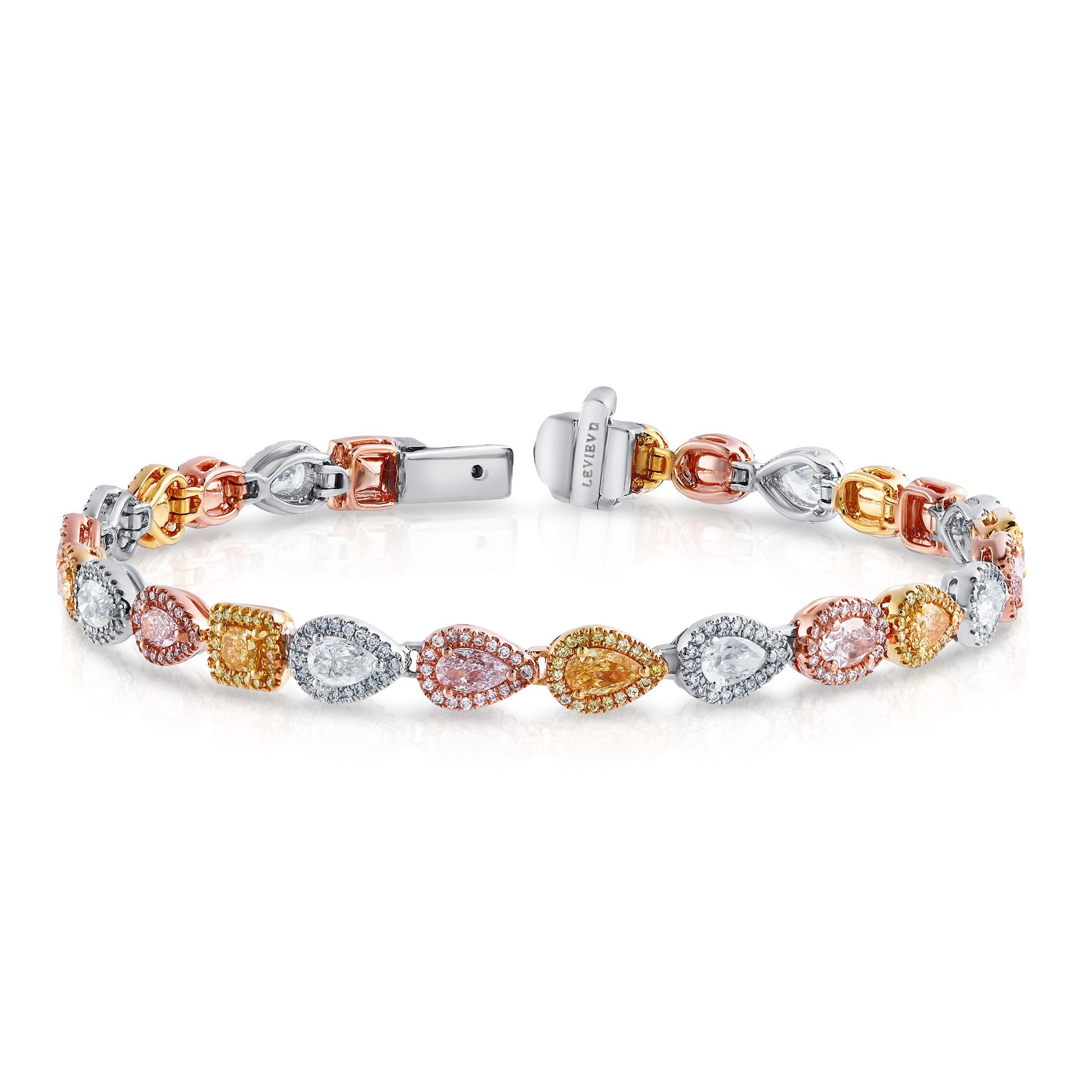 Claro 4.92 Carat Diamond Bracelet Edition 2 in 18K White Gold