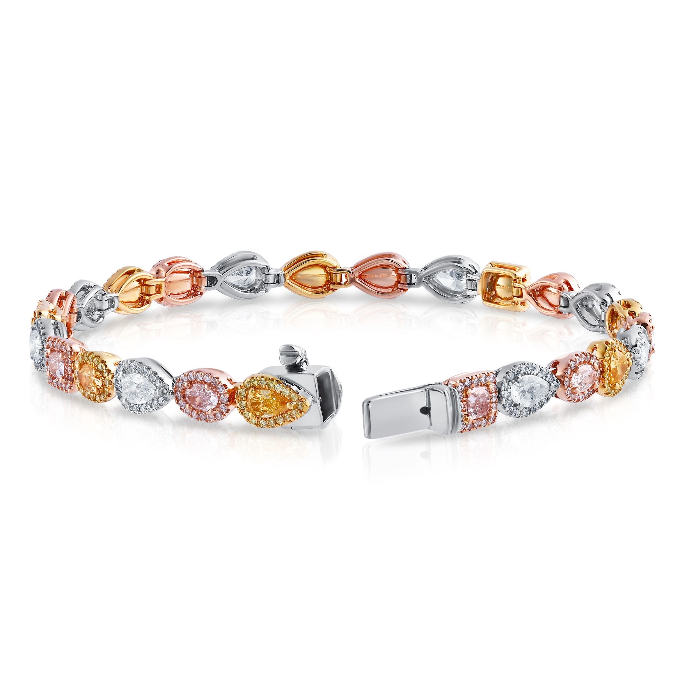 Claro 4.92 Carat Diamond Bracelet Edition 2 in 18K White Gold
