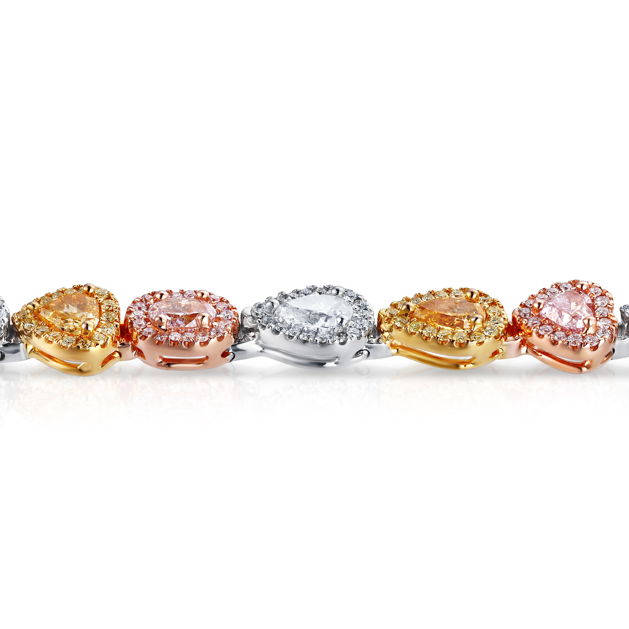 Claro 4.92 Carat Diamond Bracelet Edition I in 18K White Gold