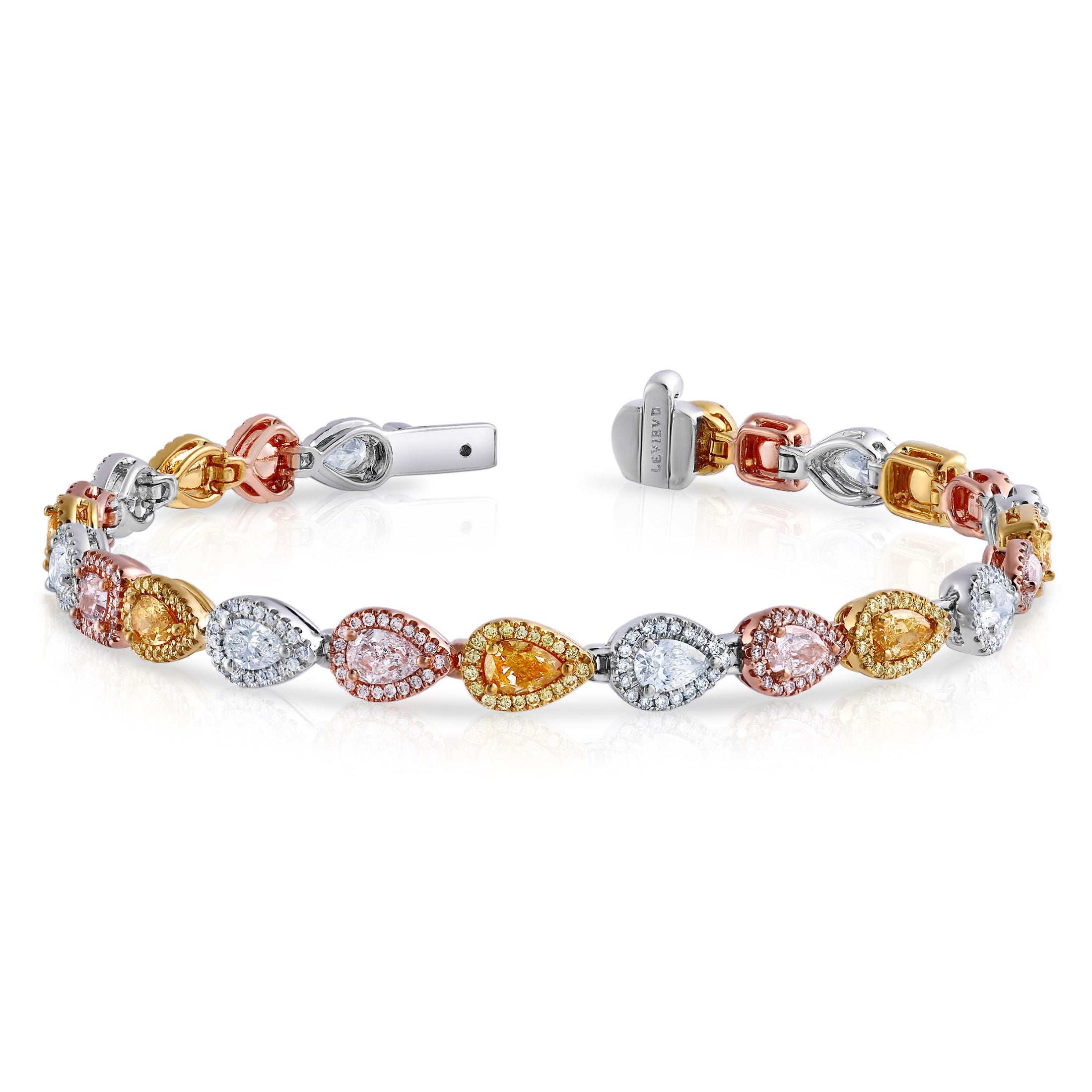 Claro 4.92 Carat Diamond Bracelet Edition I in 18K White Gold