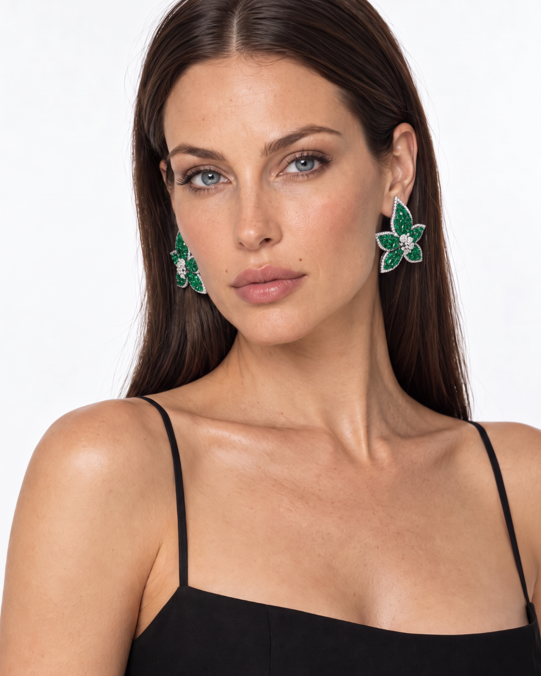 Leviev Elysian Glamour 16.73 Carat Diamond Earrings in 18K White Gold, additional view 6