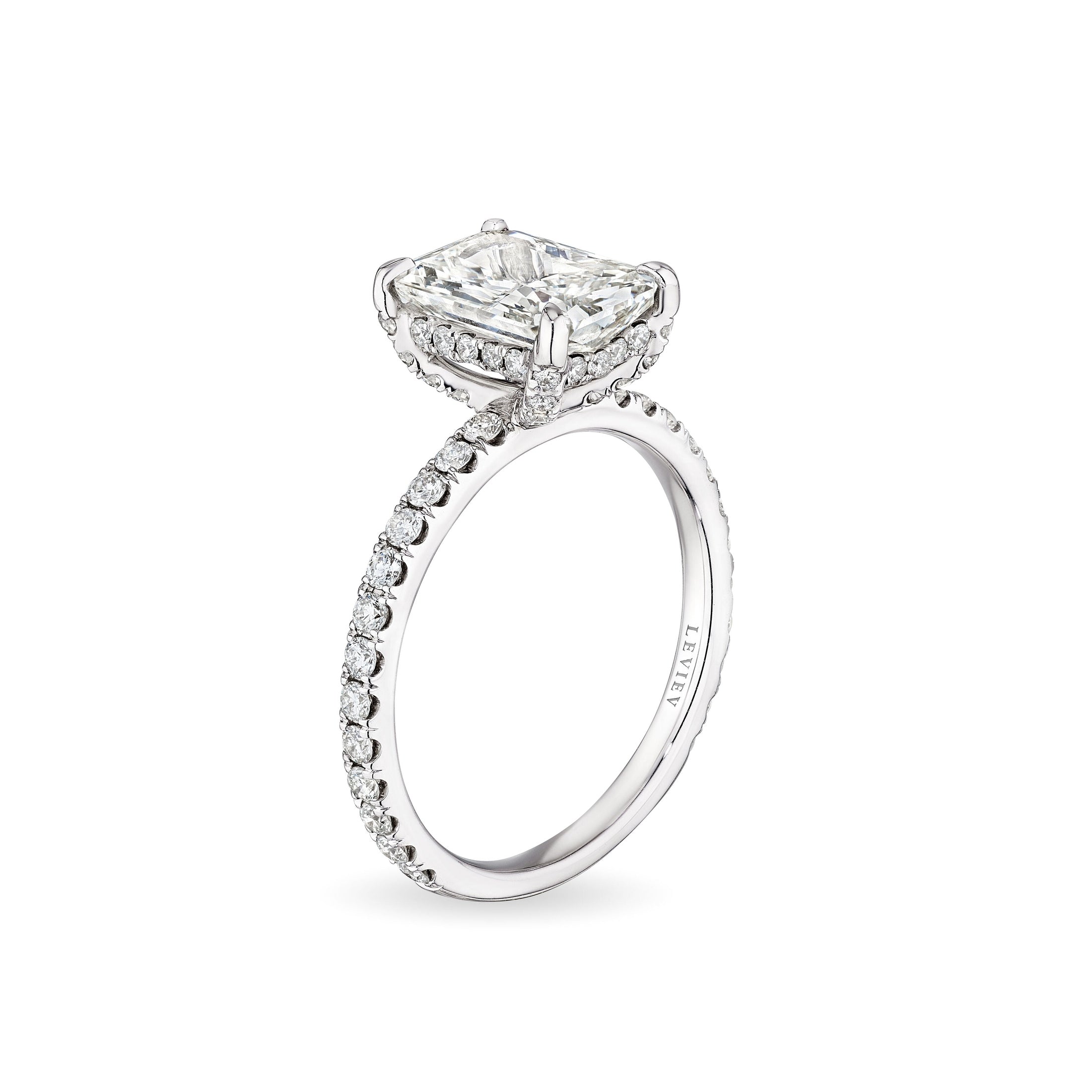 Ethereal Rise 2.56 Carat Diamond Ring in 18K White Gold Leviev Rings Leviev, Leviev Ring, Leviev Signature, Rings Leviev 