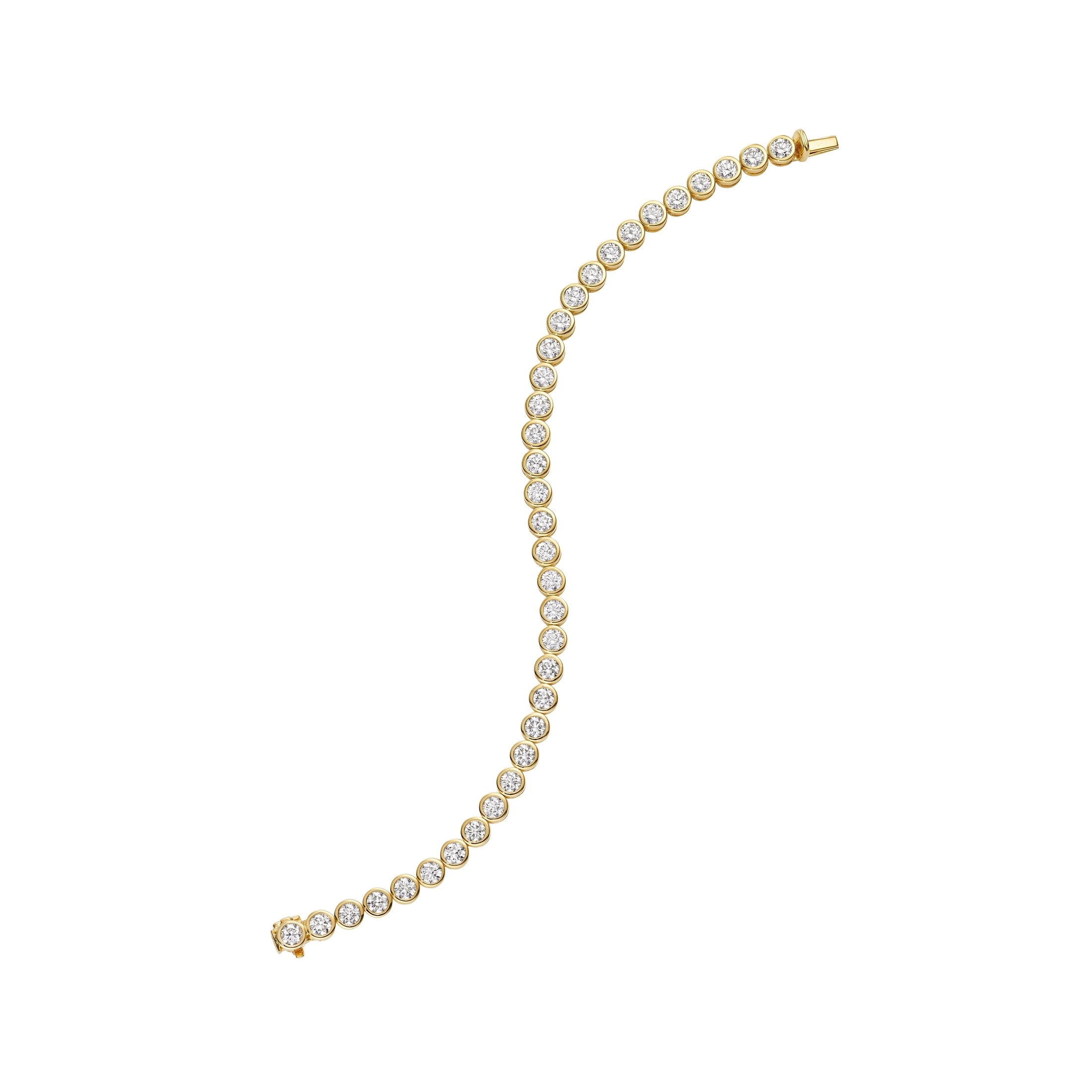 Bezel-Set Diamond Bracelet, 7 CT Leviev Bracelets Bracelets Leviev 