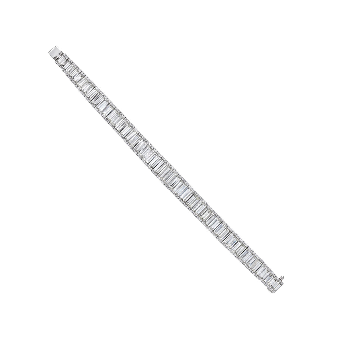Isla 35.42 Carat Diamond Bracelet in 14K White Gold Leviev Bracelets 18k White Gold, Bracelet, Bracelets, Diamond Bracelet, Everyday Bracelet, Isla, Isla Bracelet, Leviev, Leviev Bracelet, White Gold, White Gold & Diamond, White Gold & Diamond Bracelet, White Gold Bracelet Leviev 