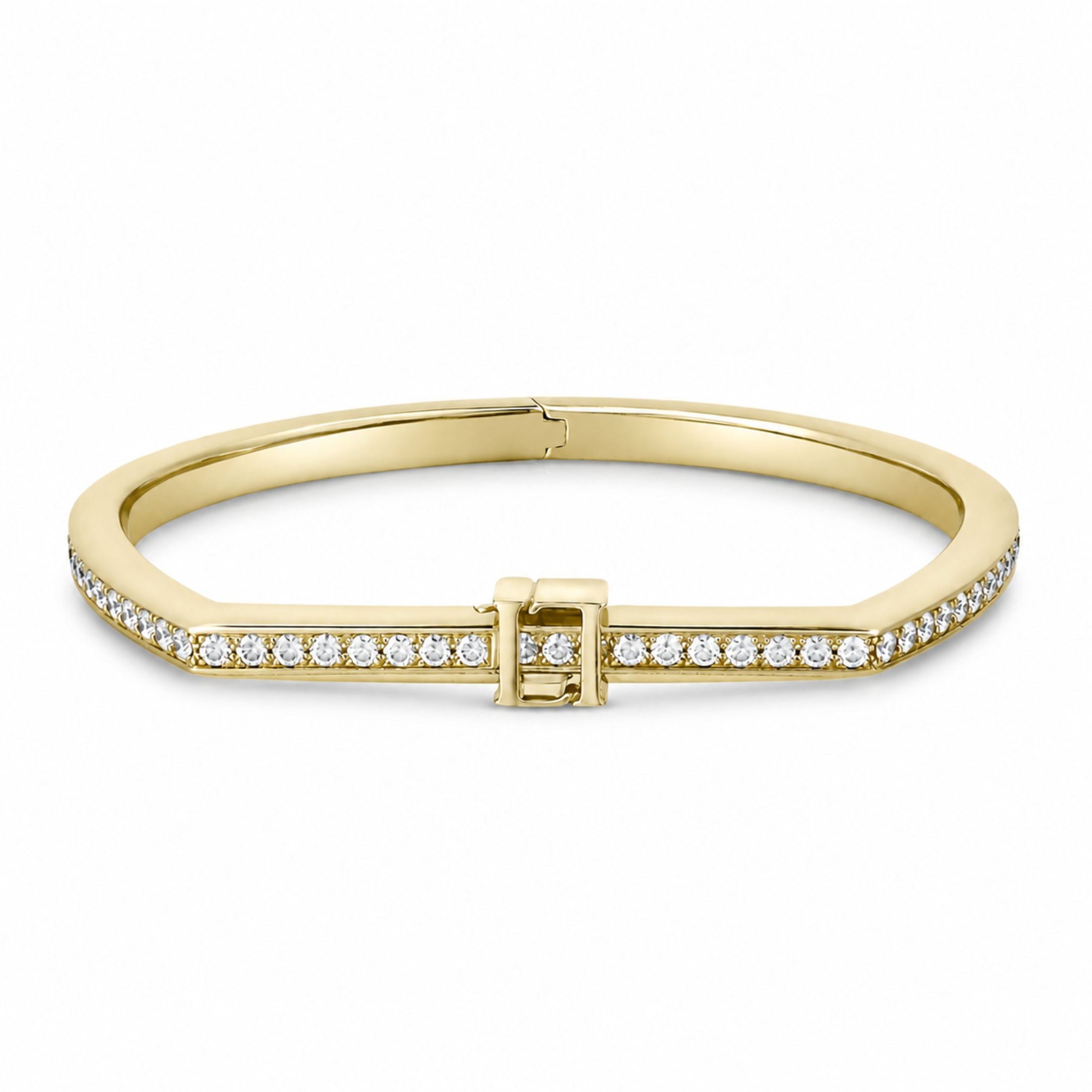 Laccio 1.52 Carat Diamond Bangle Bracelet in 18K Gold