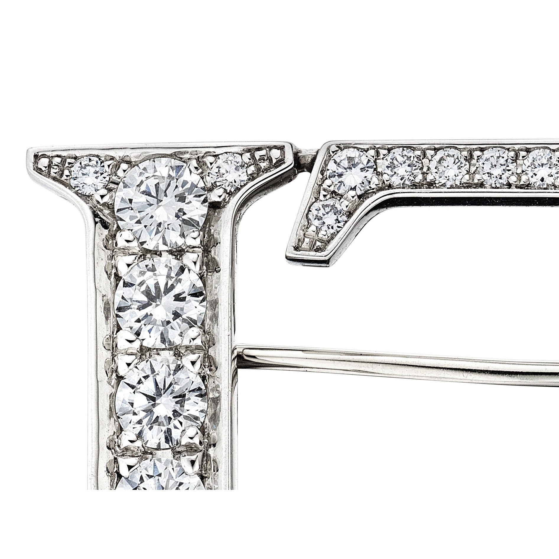 Leviev 1.35 Carat Diamond Pin in Platinum Leviev Pin Brooch, Collectible Fine Jewelry, Diamond & Platinum, Elegant Diamond Brooch, Leviev, Leviev Lapel Pin, Leviev Pin, Natural Diamond, Natural Diamonds, Platinum, Platinum Diamond Pin, Statement Accessory