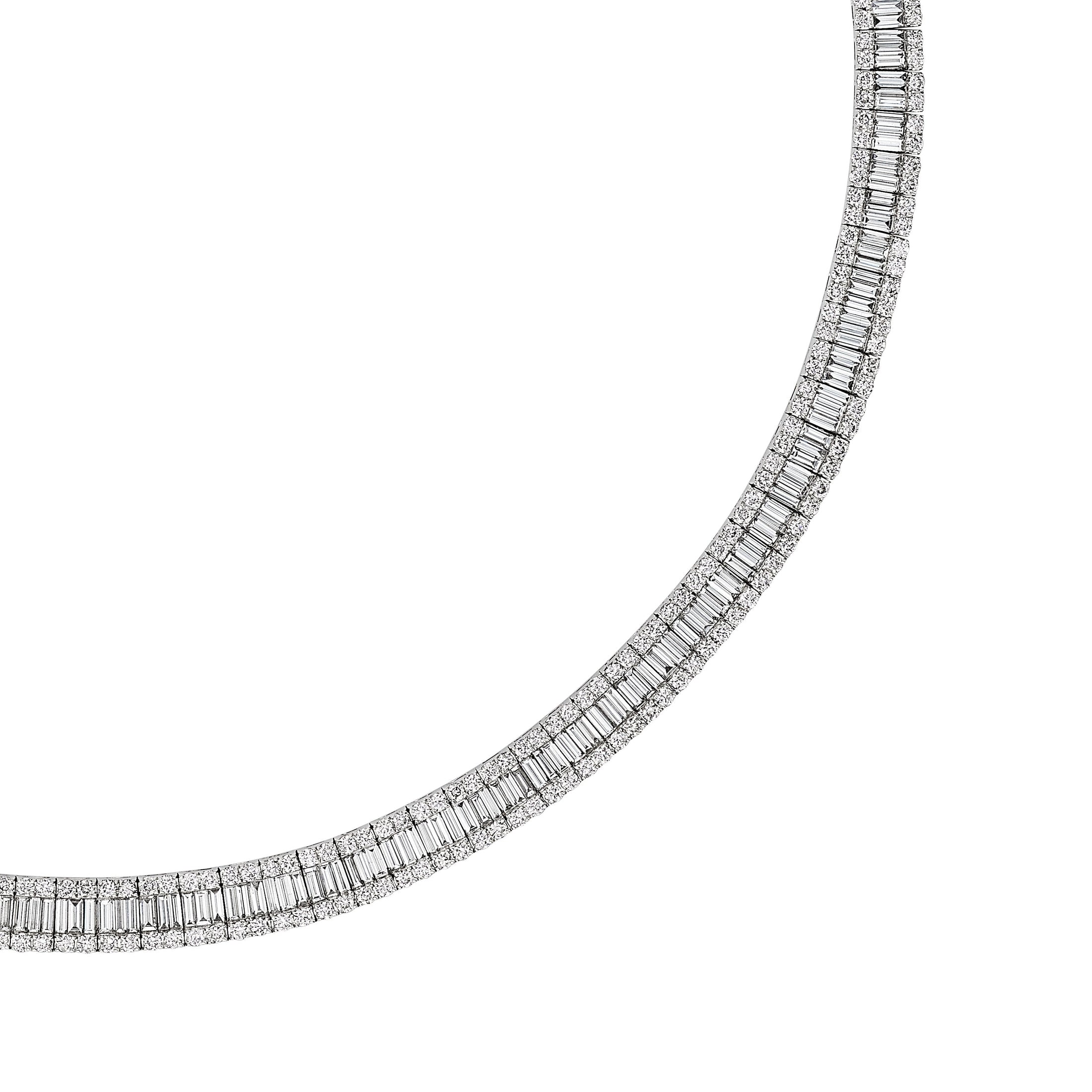 'Luna Étoilée' Diamond Pendant Necklace Leviev Necklaces Leviev 