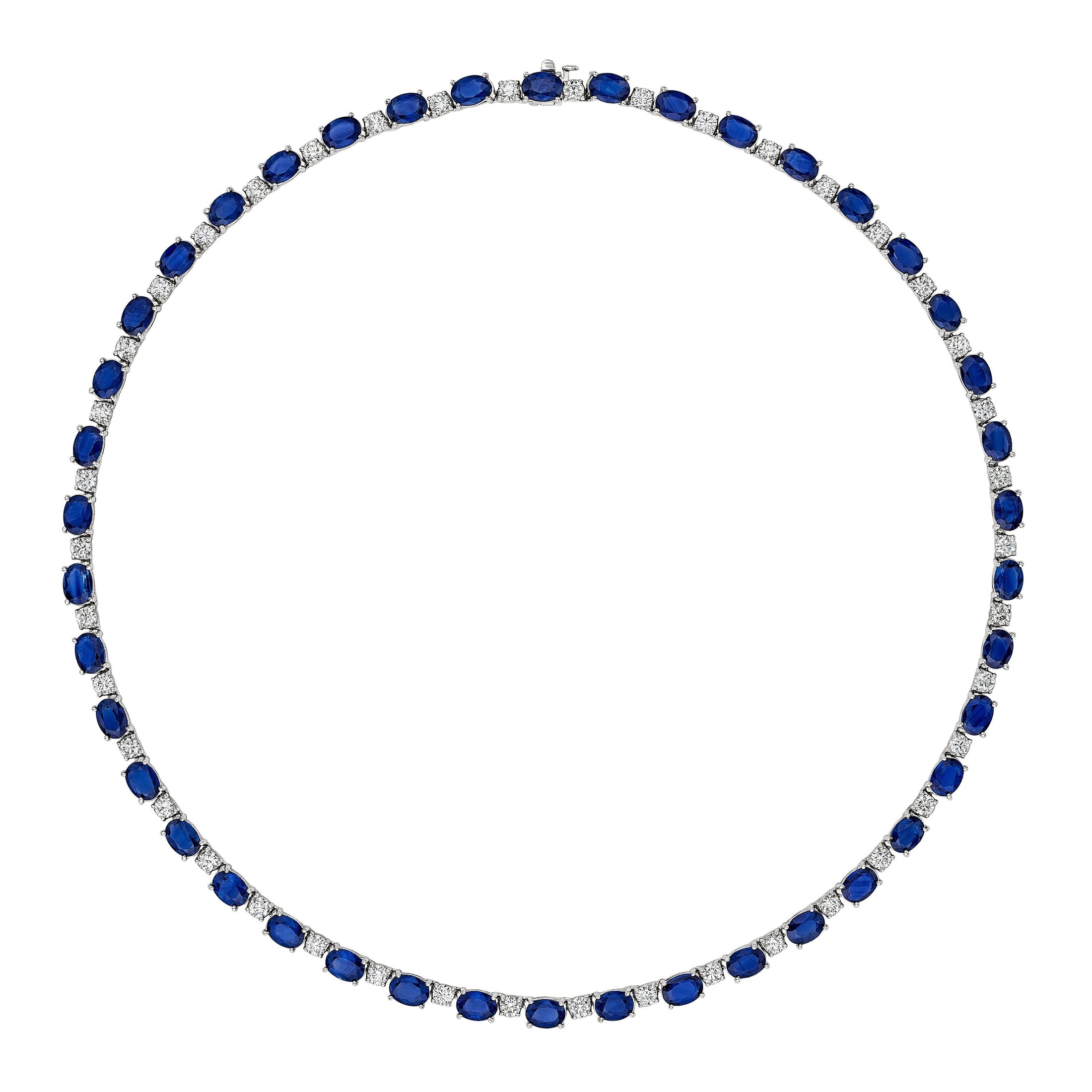 'Luna Seraph' Round Brilliant Diamond Necklace Leviev Necklaces 