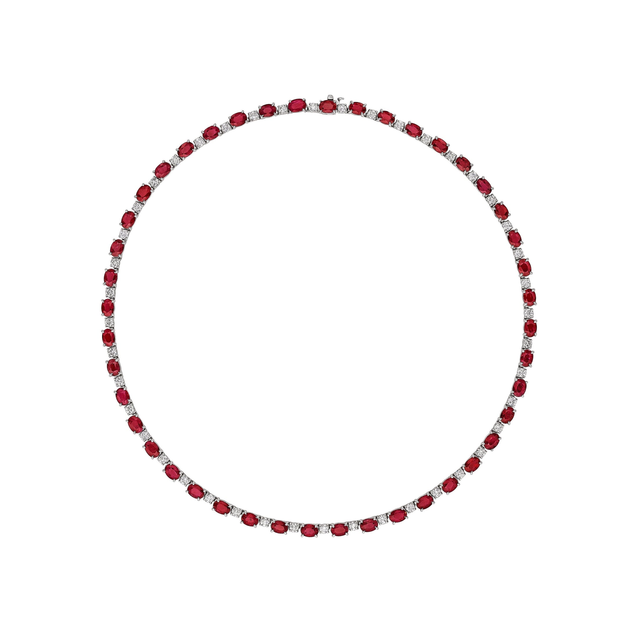 'Lunar Éclat' Diamond Halo Pendant Necklace Leviev Necklaces Leviev 