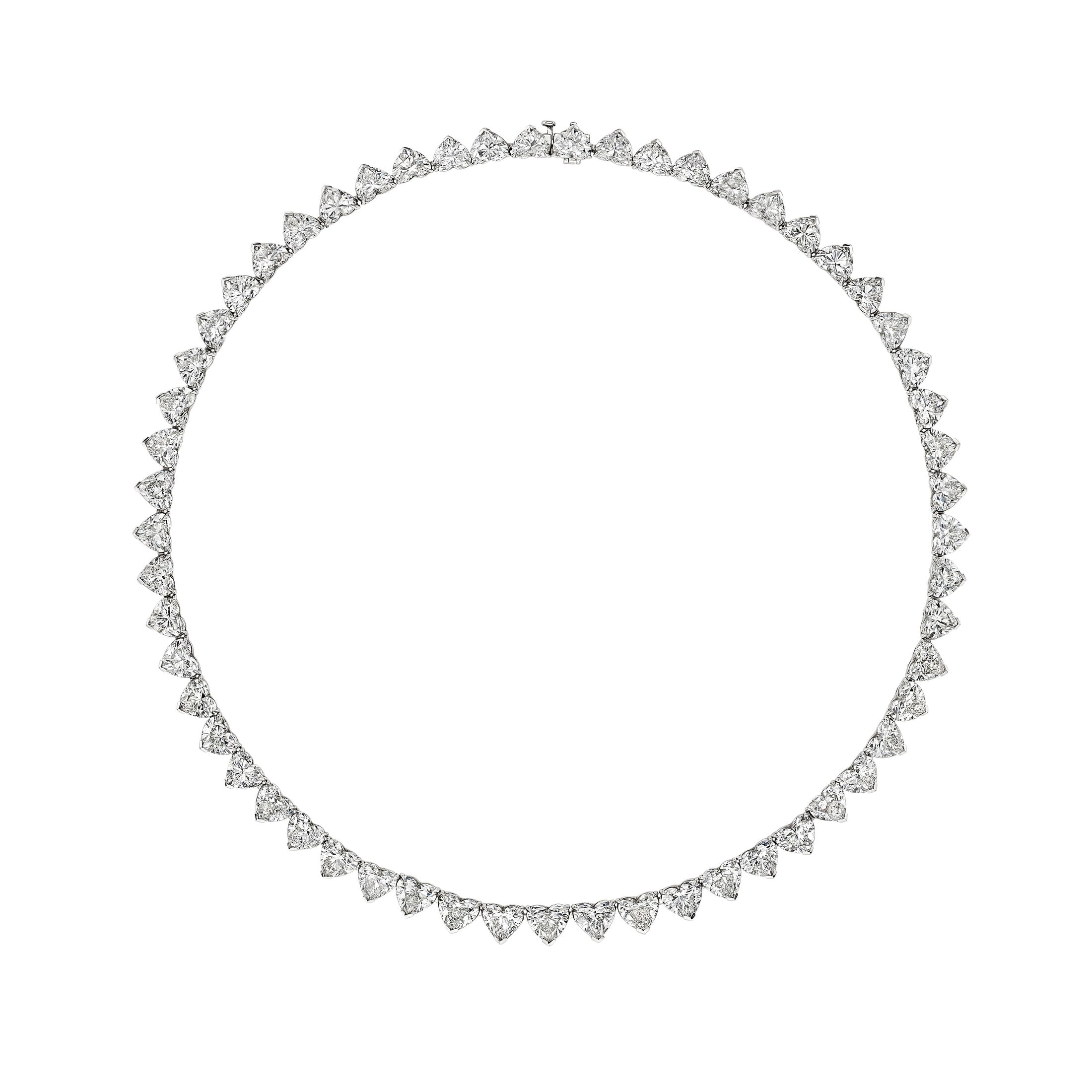 'Lunar Éclat' Diamond Halo Pendant Necklace Leviev Necklaces Leviev 