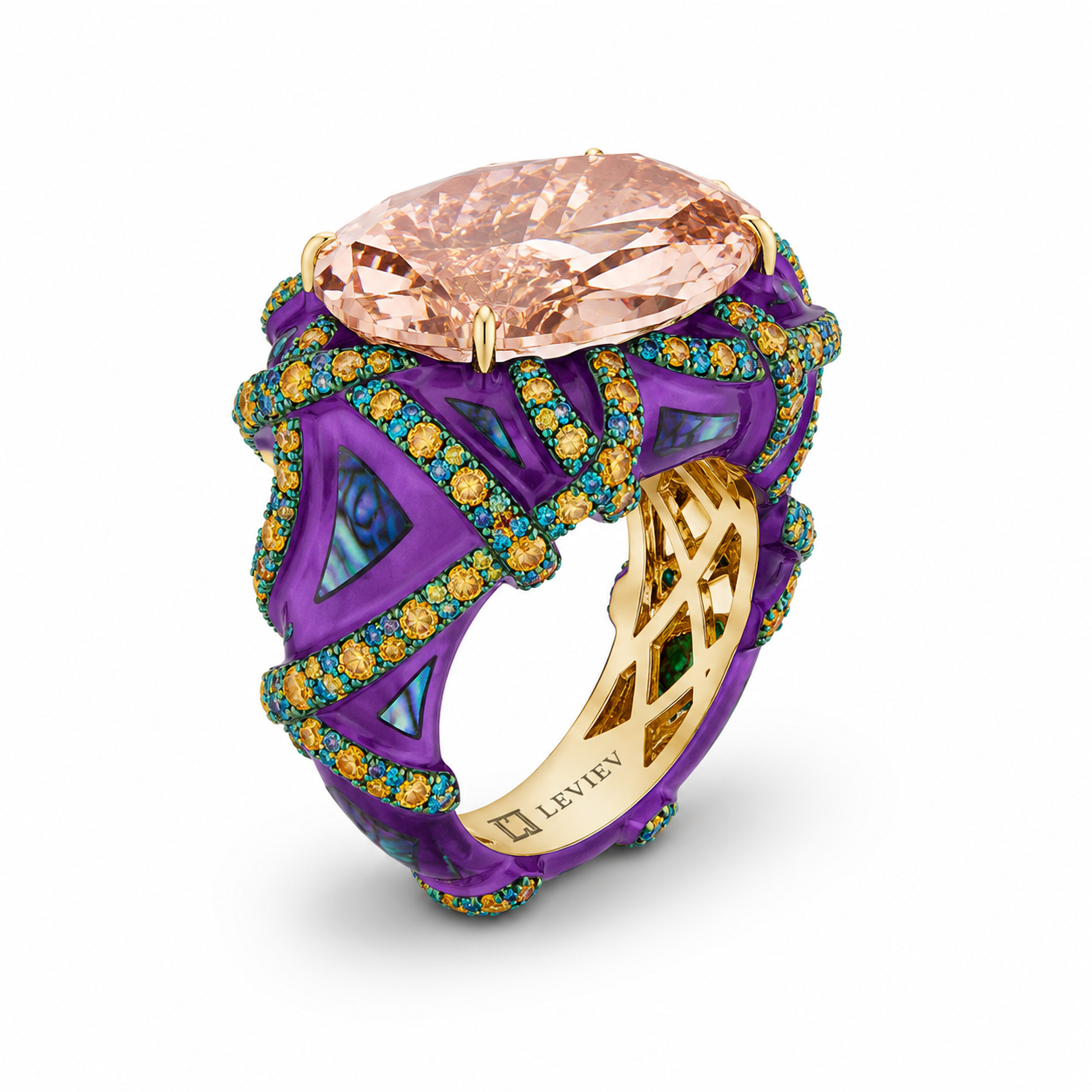Marea 25.44 Carat Diamond Ring in 18K Gold