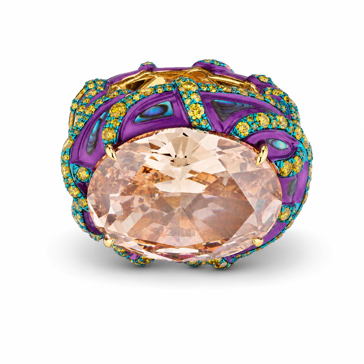 Marea 25.44 Carat Diamond Ring in 18K Gold