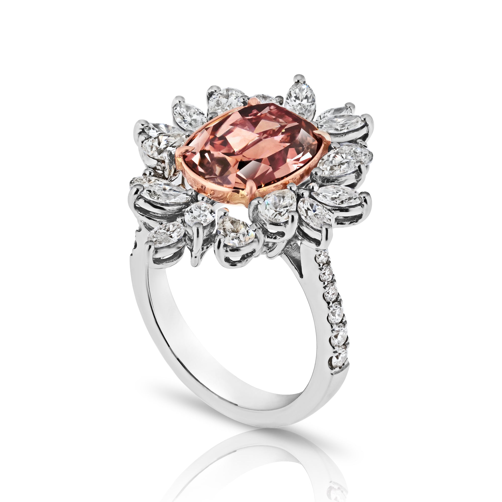Multi-Shape Cocktail Diamond Ring, 4 CT Leviev Rings Rings