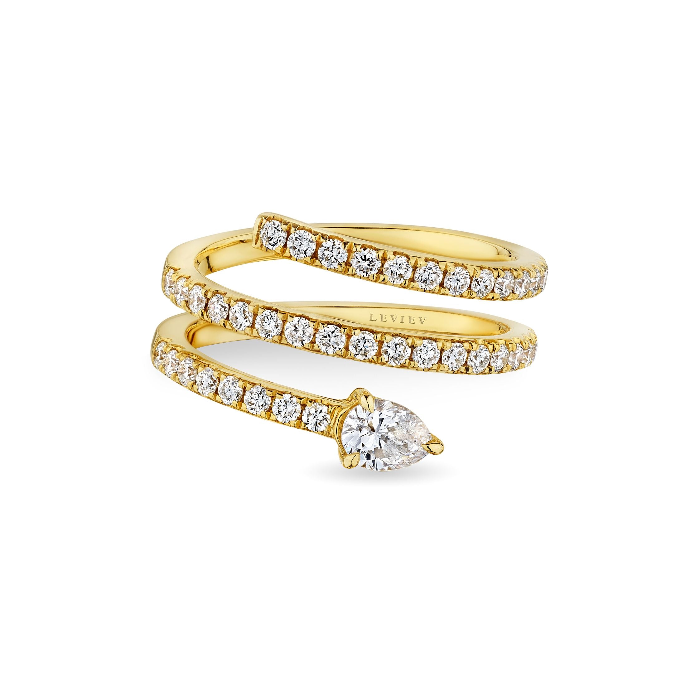 Naga .90 Carat Diamond Ring in 18K Gold Leviev Rings 18K, 18k Gold, 18k Gold Ring, Diamond, Diamond Ring, Diamond Spiral Ring, Diamond Statement Ring, Everyday Jewelry, Everyday Luxury Jewelry, Fine Jewelry, Leviev, Leviev Ring, Leviev Signature, Luxury Diamond Ring, Luxury Ring, Natural Diamond Ring, Rings, Statement Ring, Women's Jewelry, Women's Ring, Yellow Gold, Yellow Gold & Diamond, Yellow Gold & Diamond Ring, Yellow Gold Women's Ring Leviev 