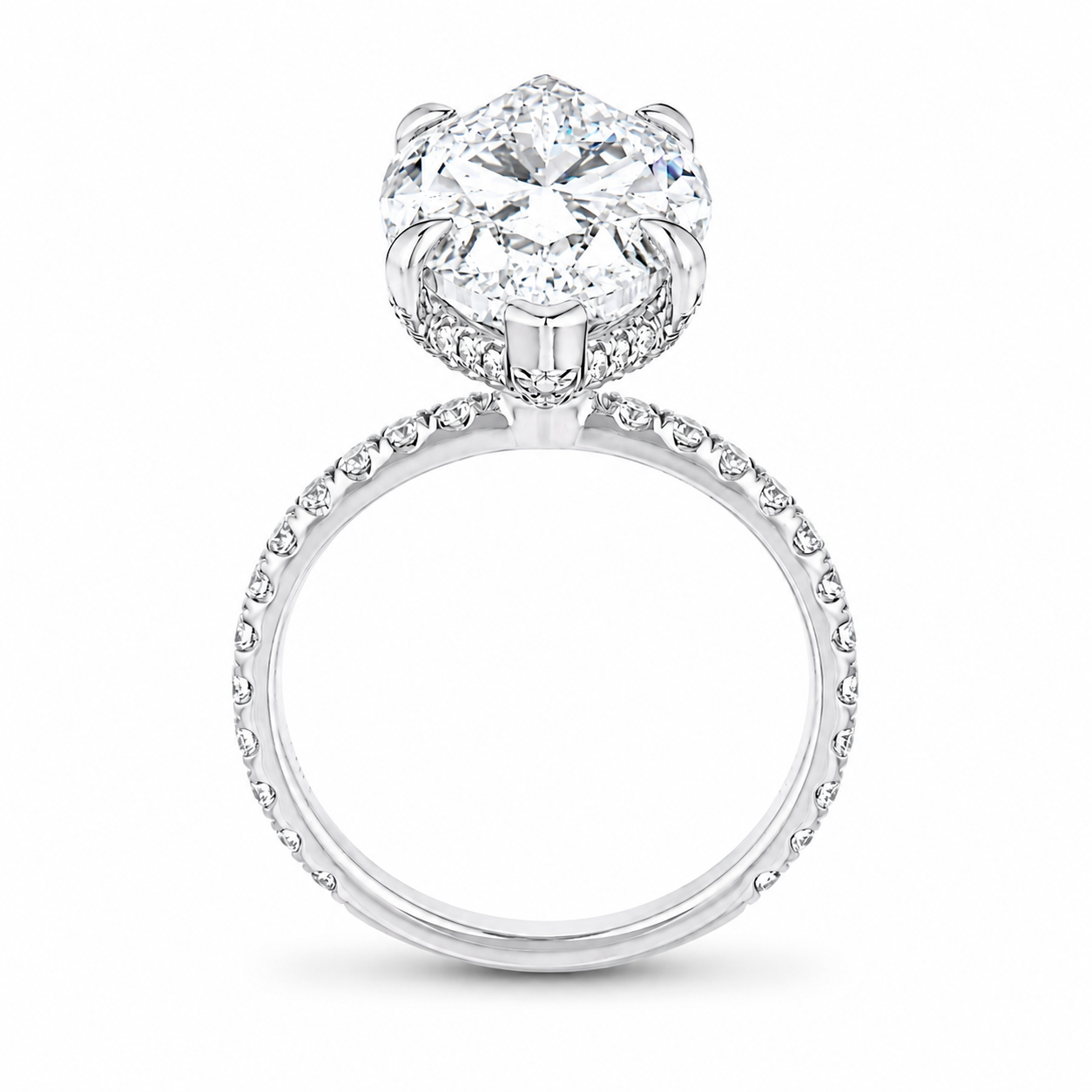 Providence 8.73 Carat Marquise Cut Diamond Solitaire Ring in Platinum