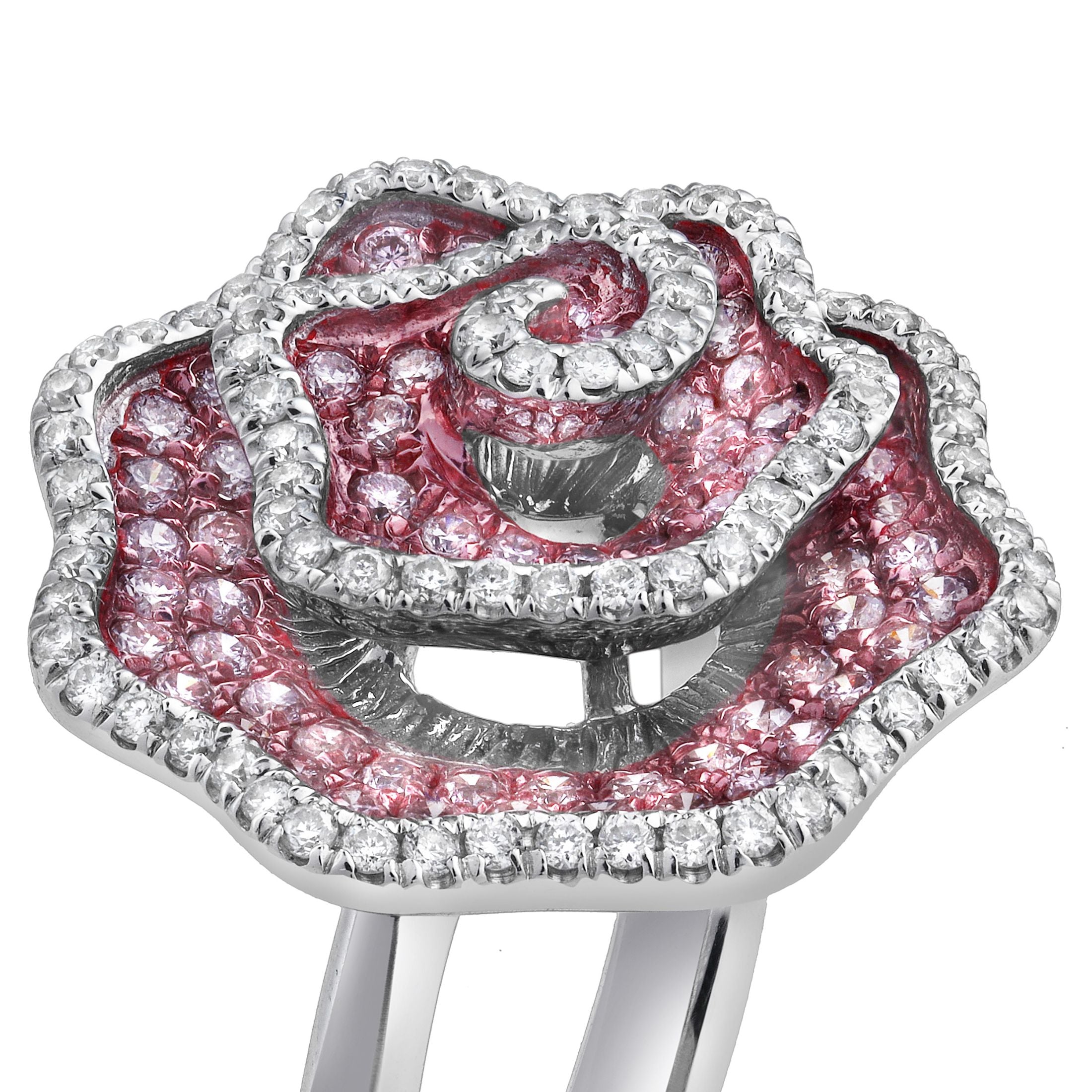Rosalia 1.62 Carat Diamond Ring in 14K White Gold